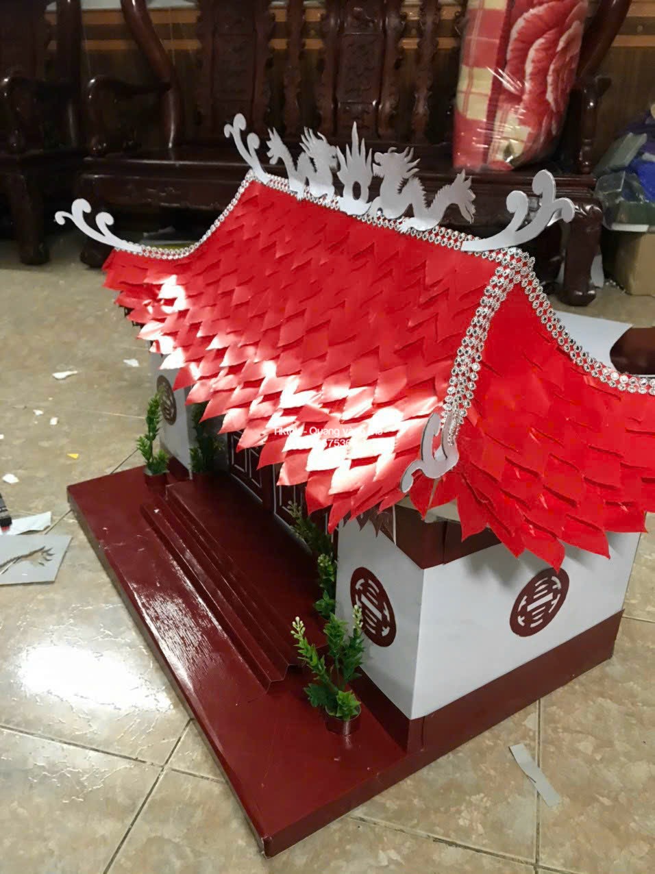 Nhà thờ kiểu bắc bồ kiến trúc kiểu bắc ninh xưa mái cong