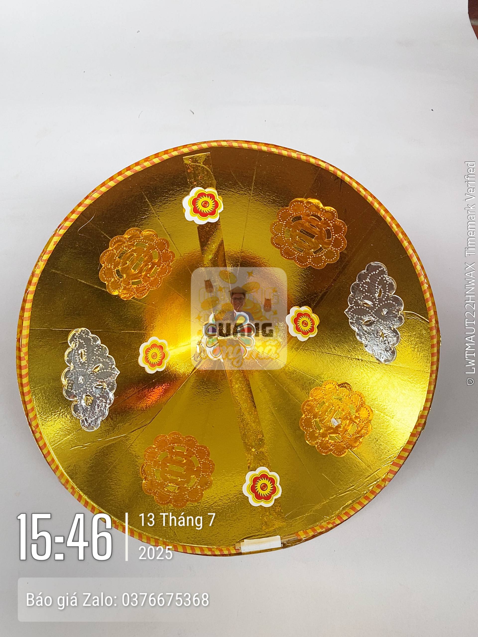 Nón quan ánh nhỏ