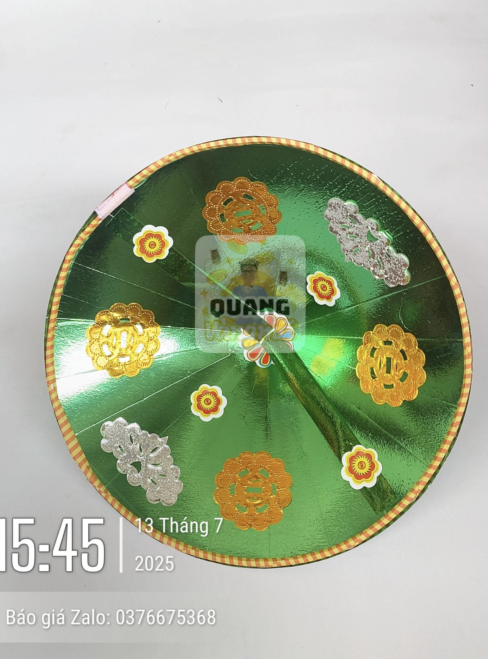 Nón quan ánh nhỏ