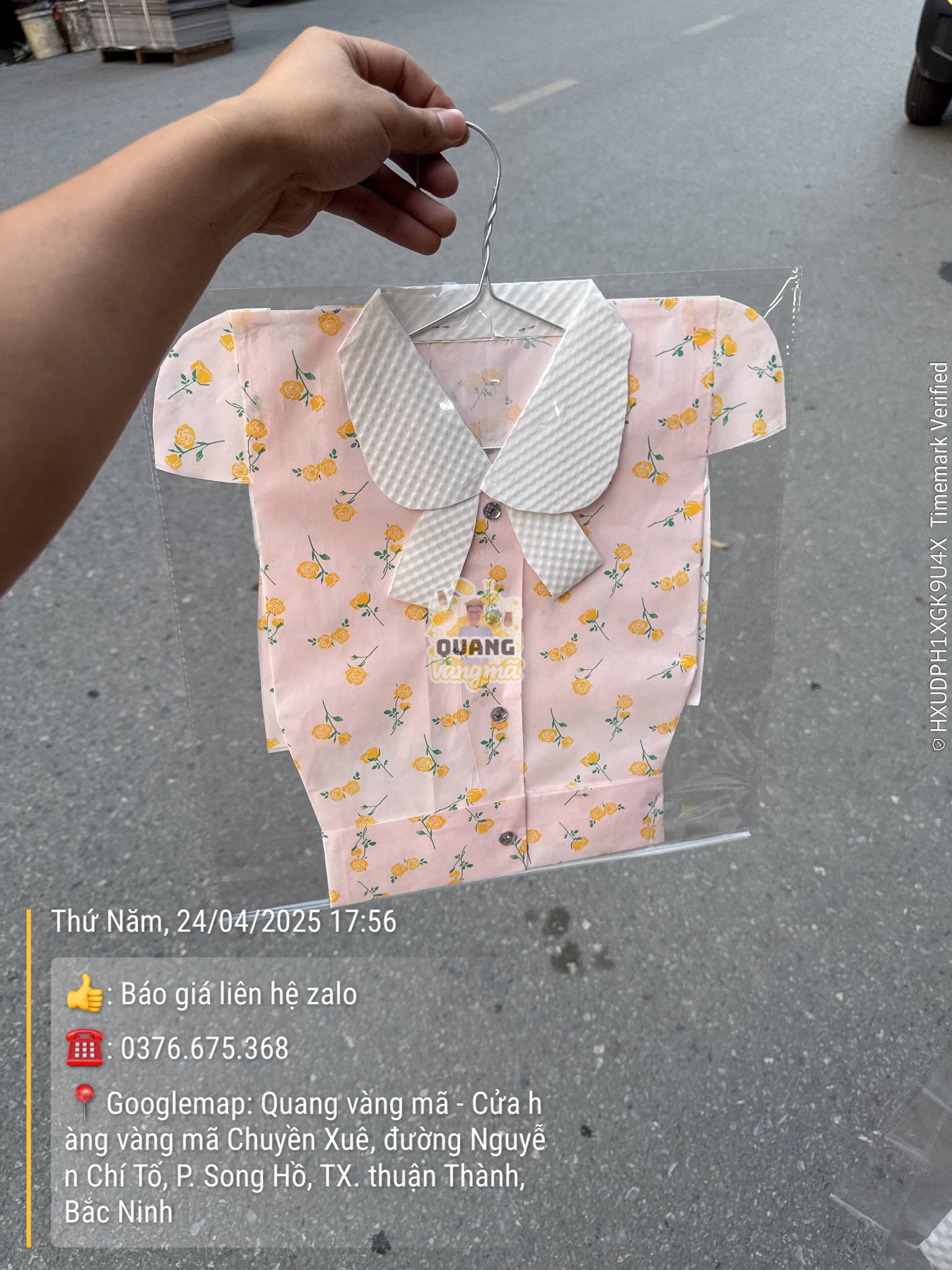 Quần áo bé gái qvm20