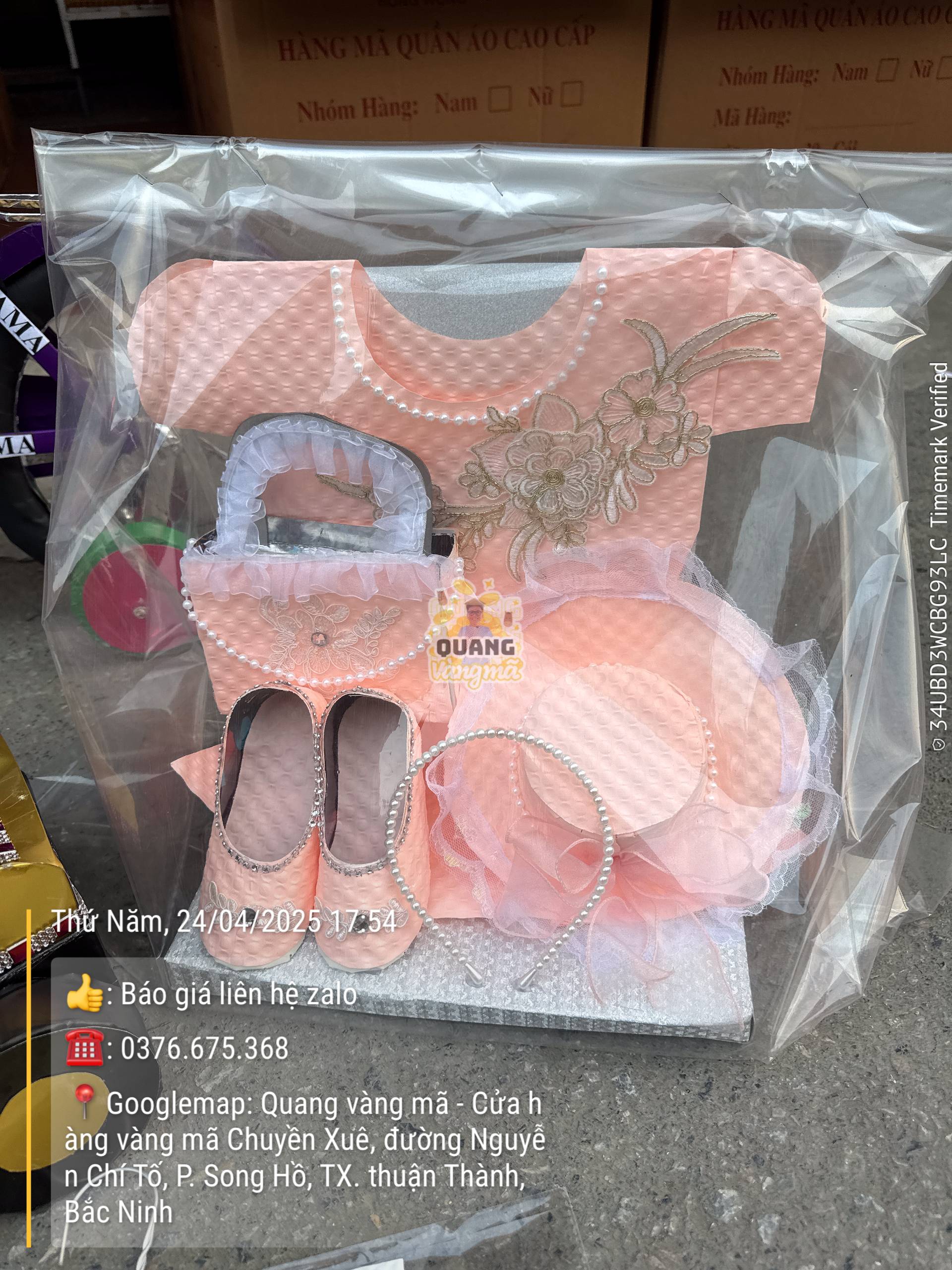 Quần áo bé gái qvm20