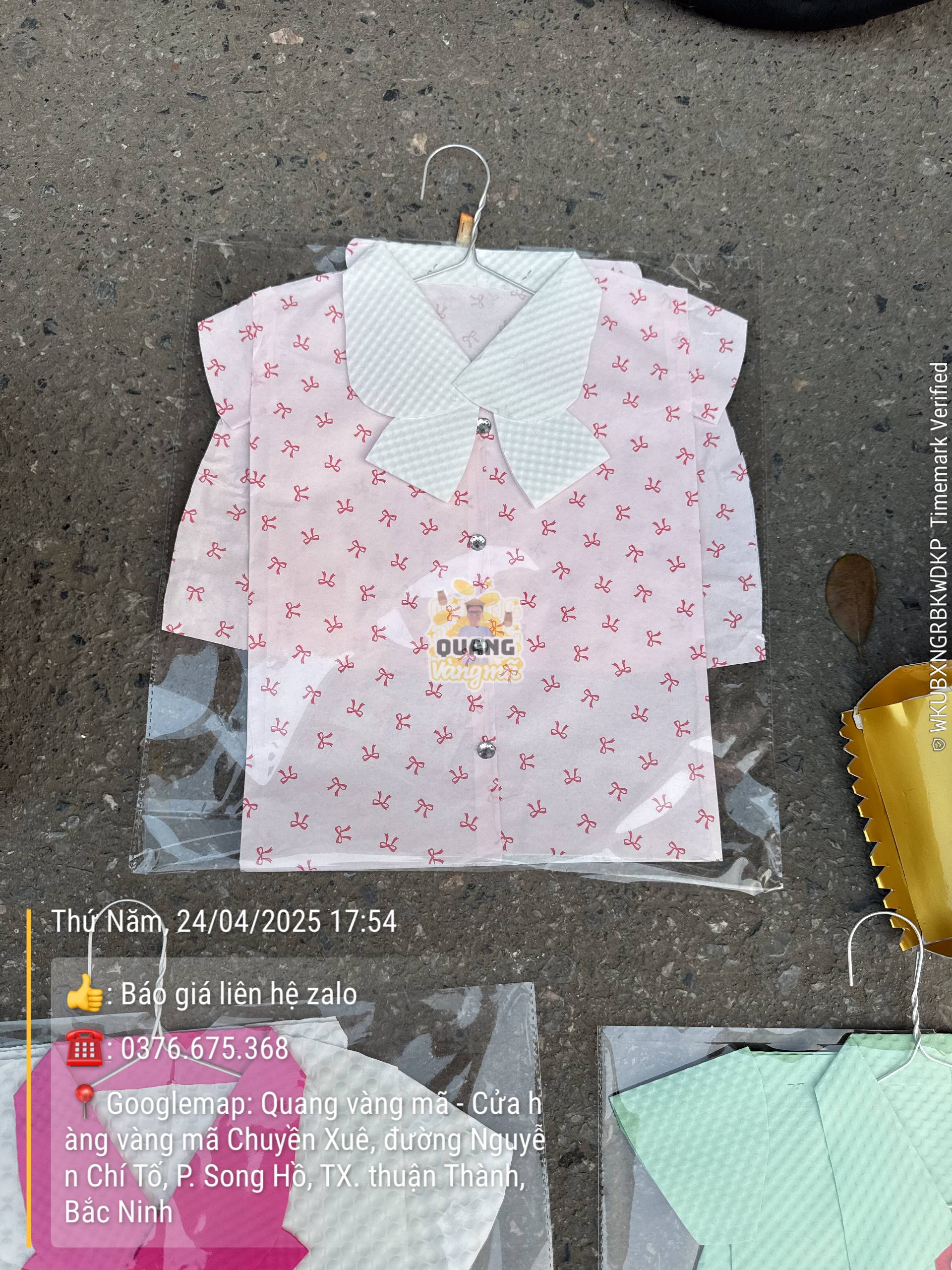 Quần áo bé gái qvm20