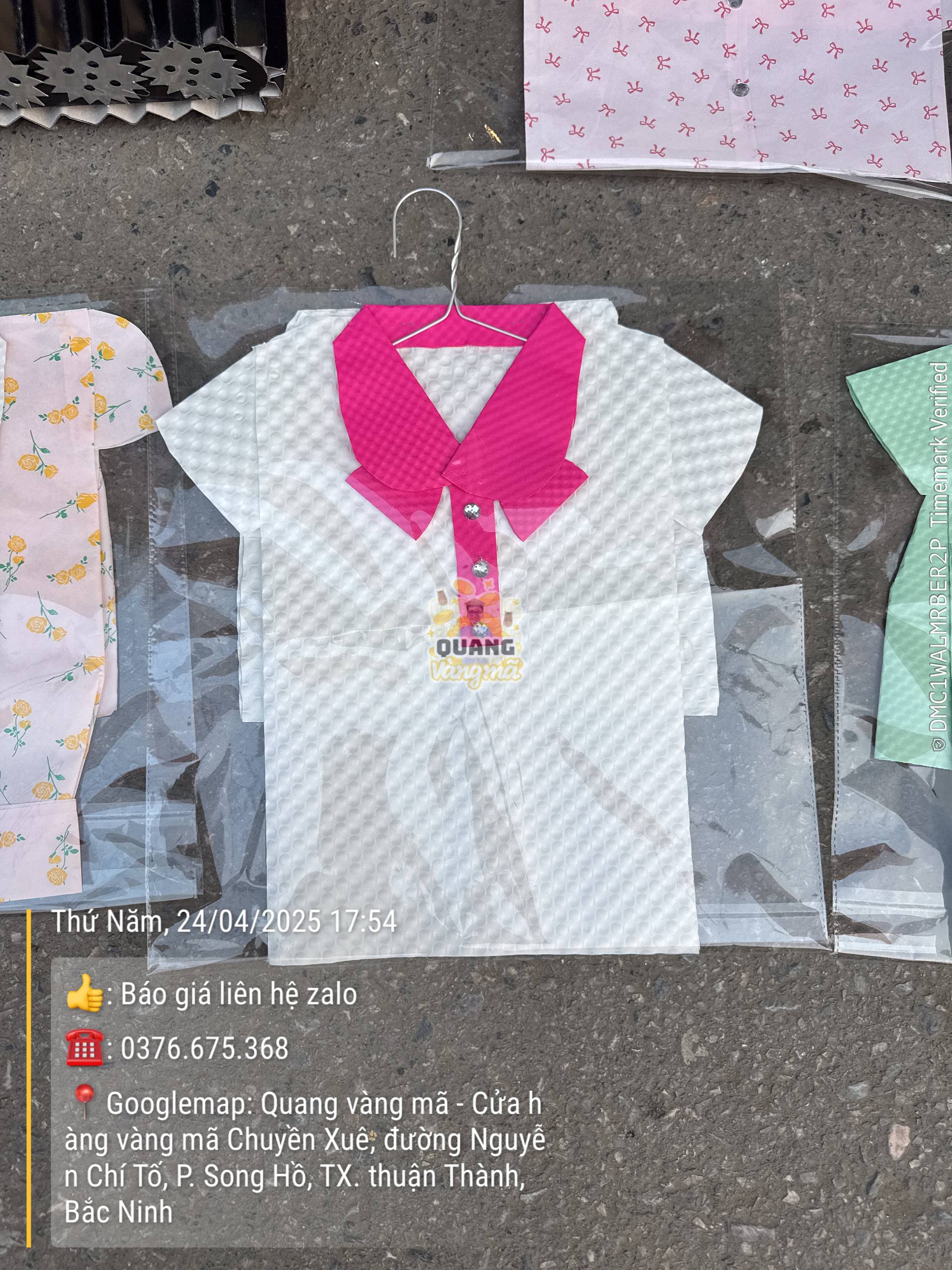 Quần áo bé gái qvm20