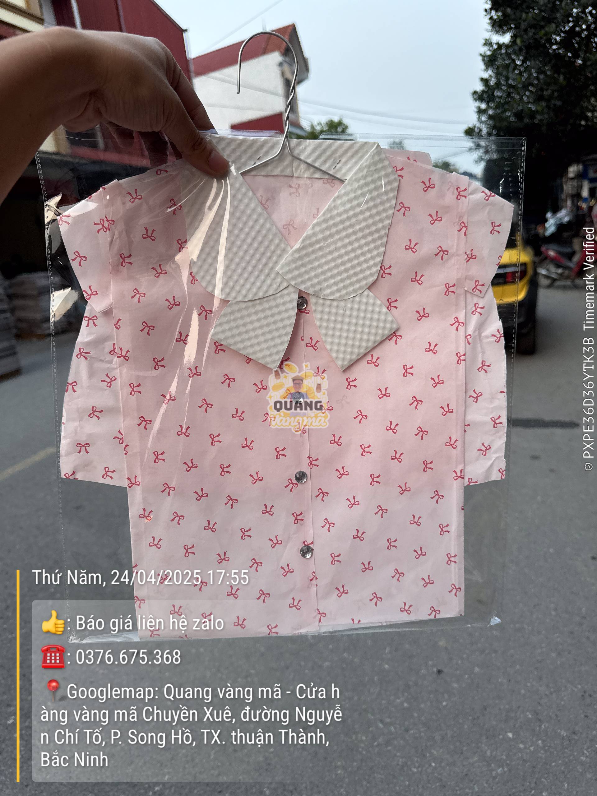 Quần áo bé gái qvm20