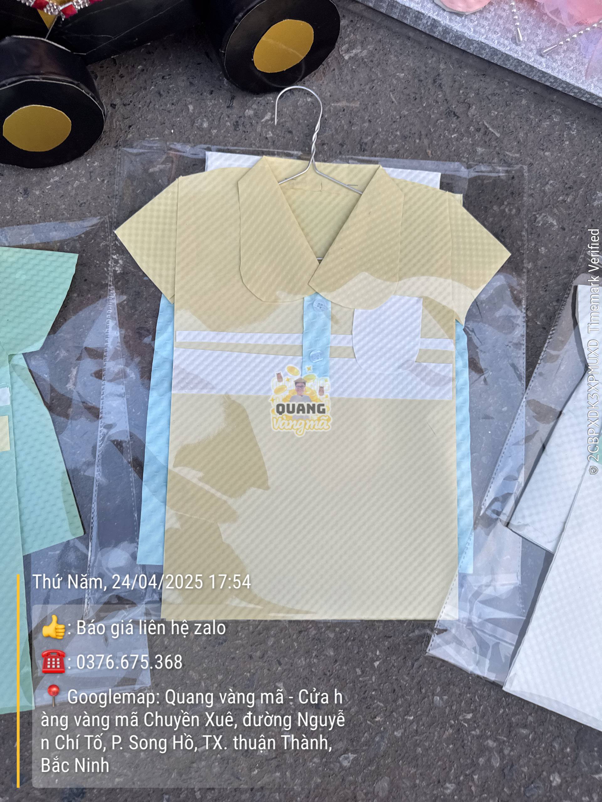 Quần áo nam nhỏ qvm20