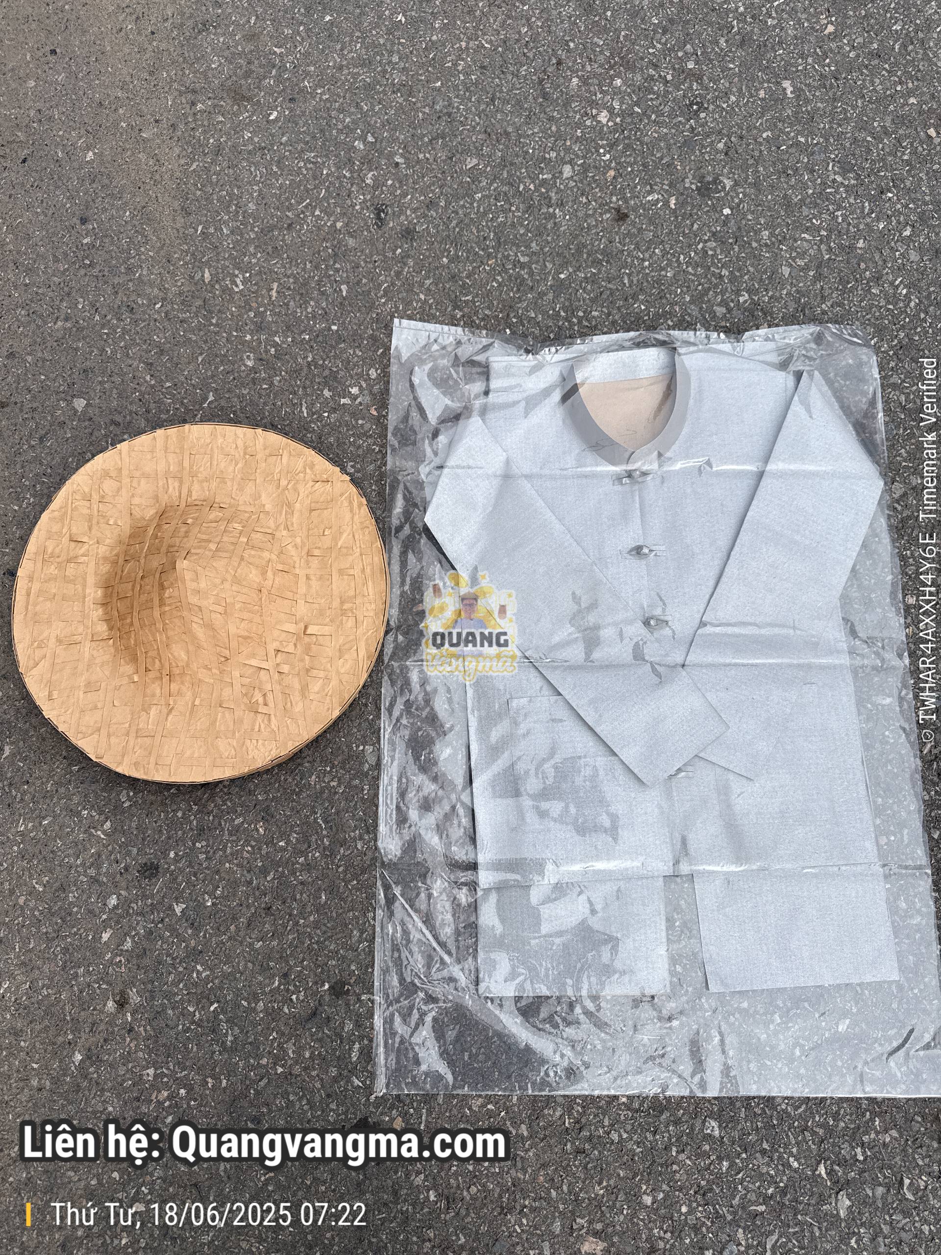 Quần áo tầu mũ cói