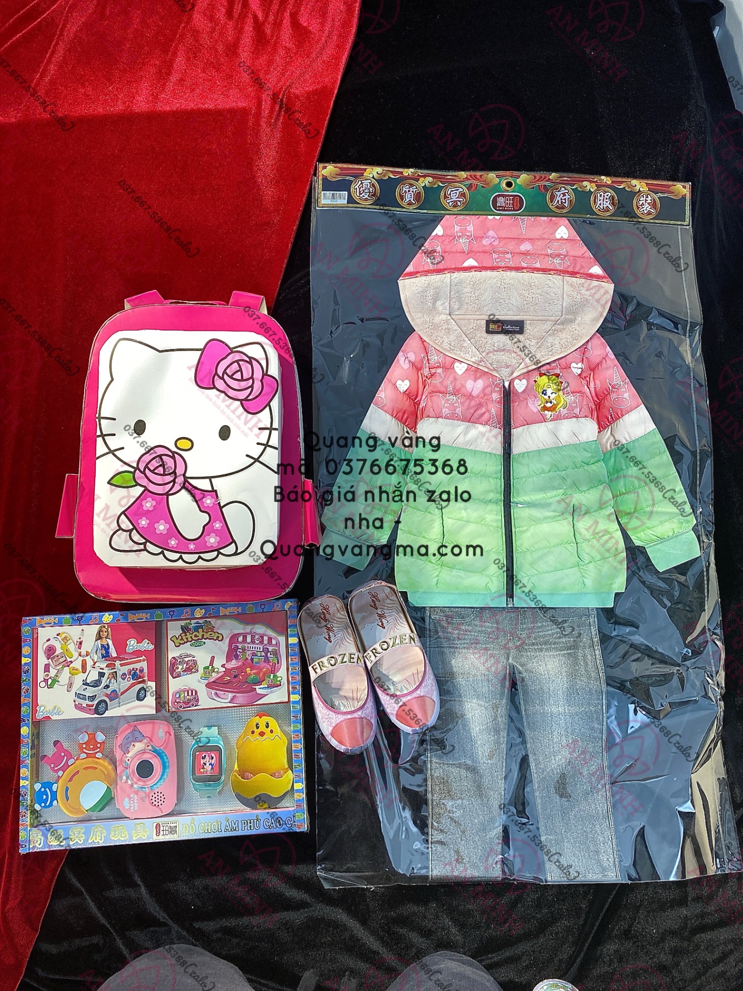 SET ÁO PHAO BÉ GÁI