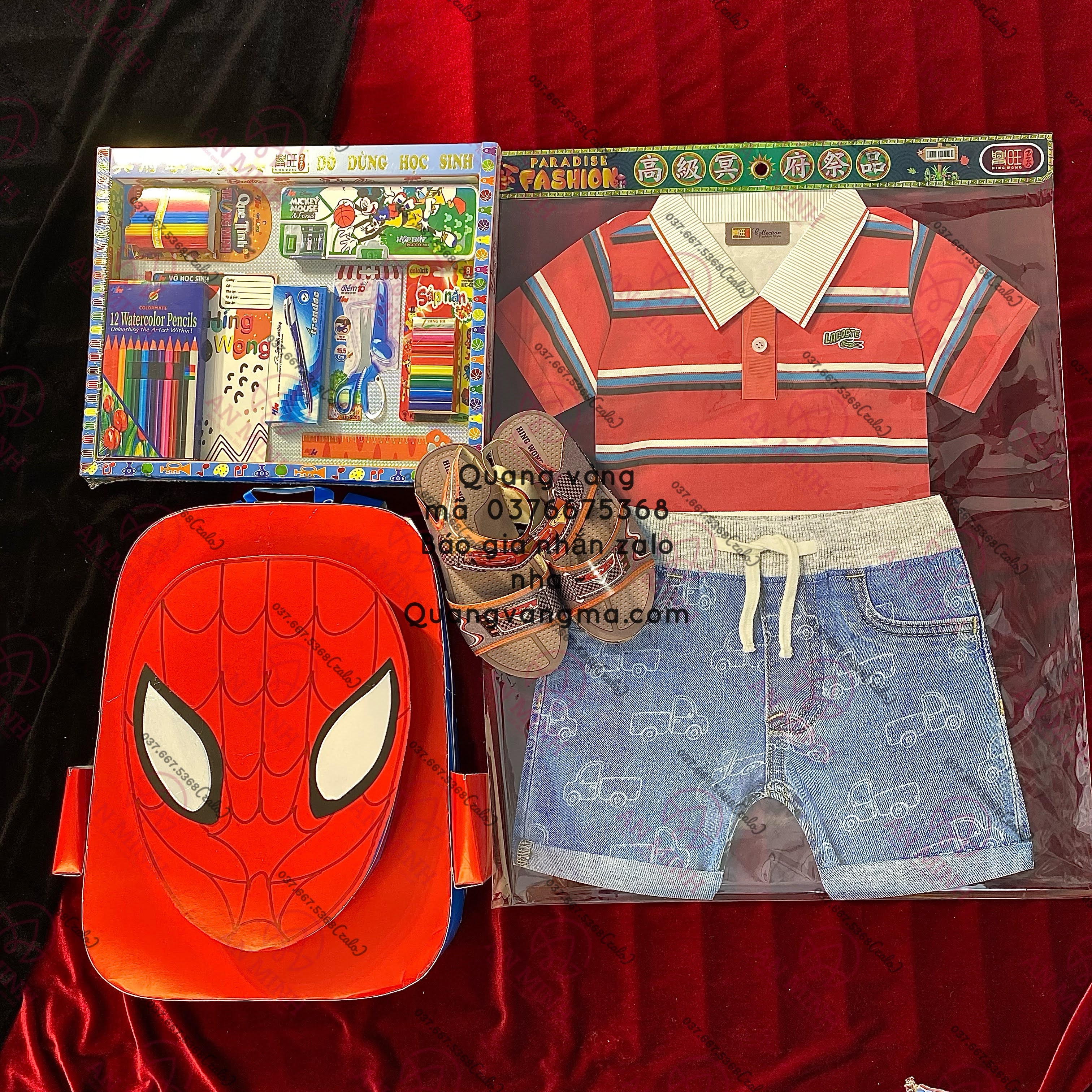 SET ÁO PHÔNG BÉ TRAI