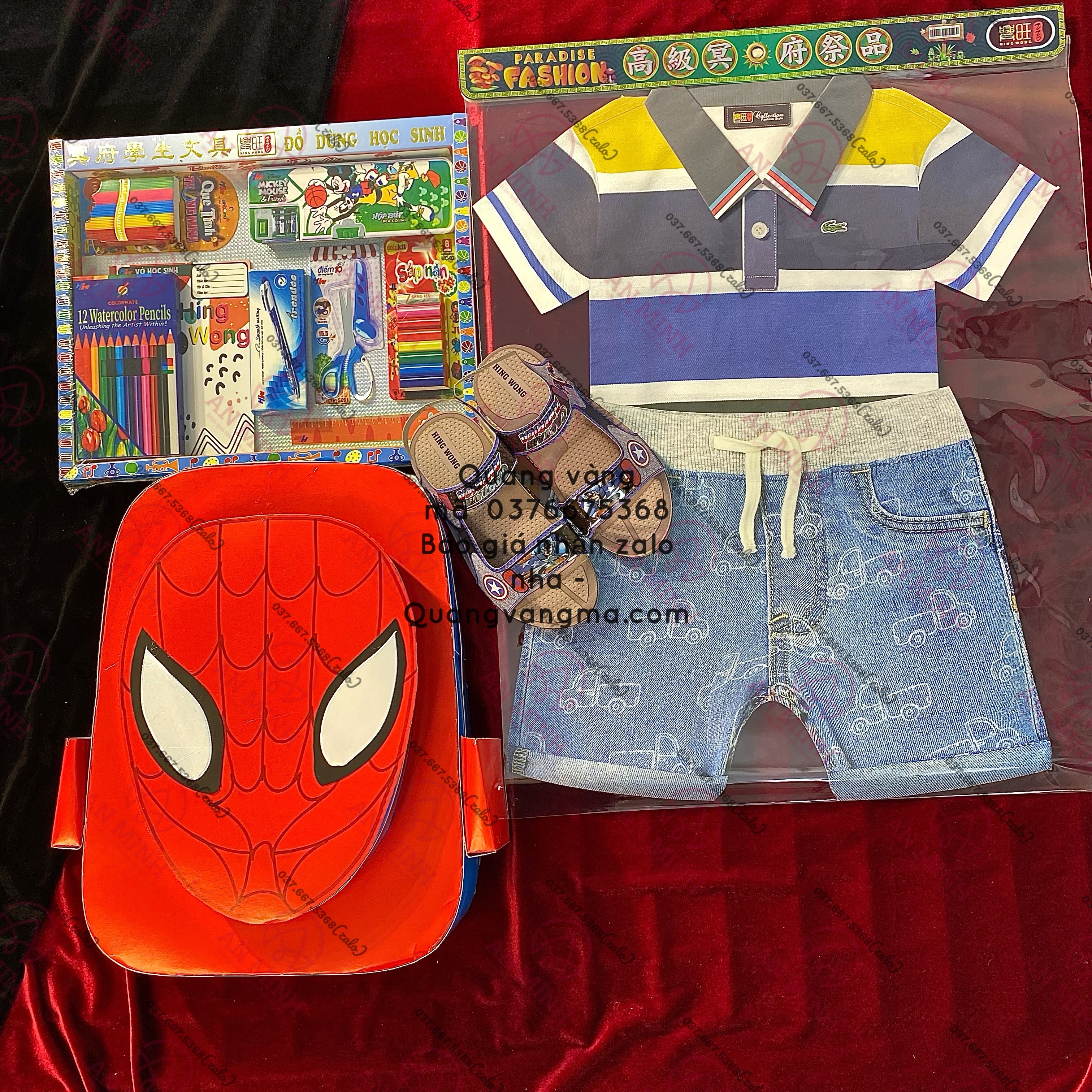 SET ÁO PHÔNG BÉ TRAI