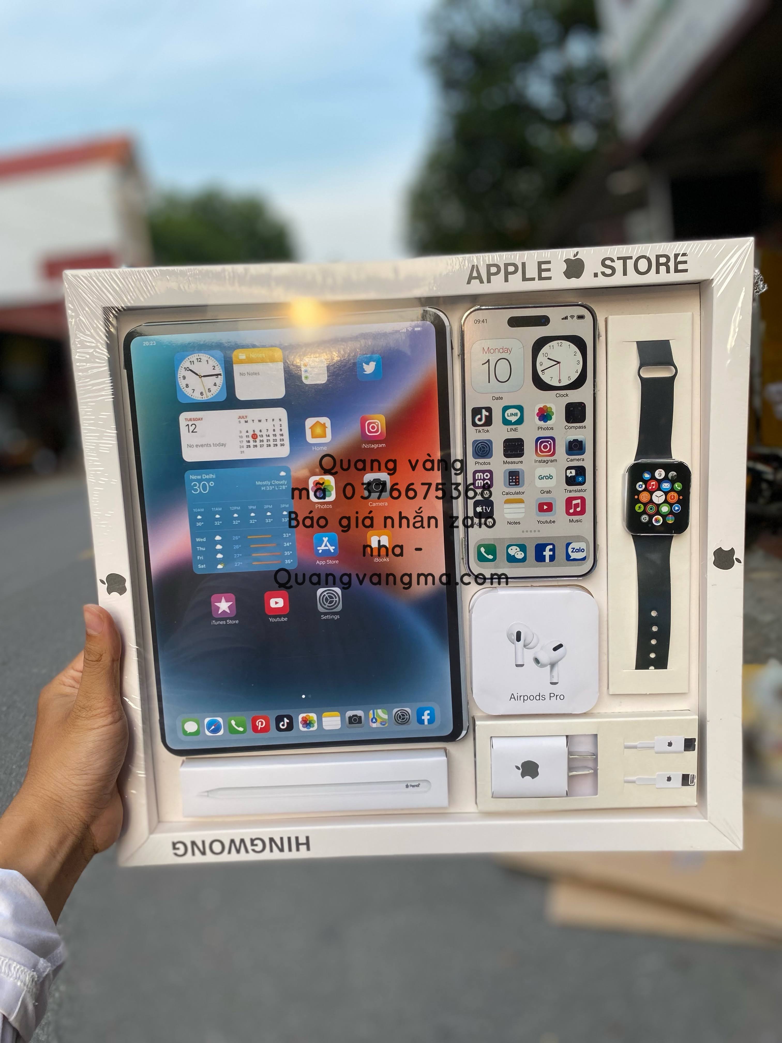 SET ĐỒ APPLE ĐẦY ĐỦ
