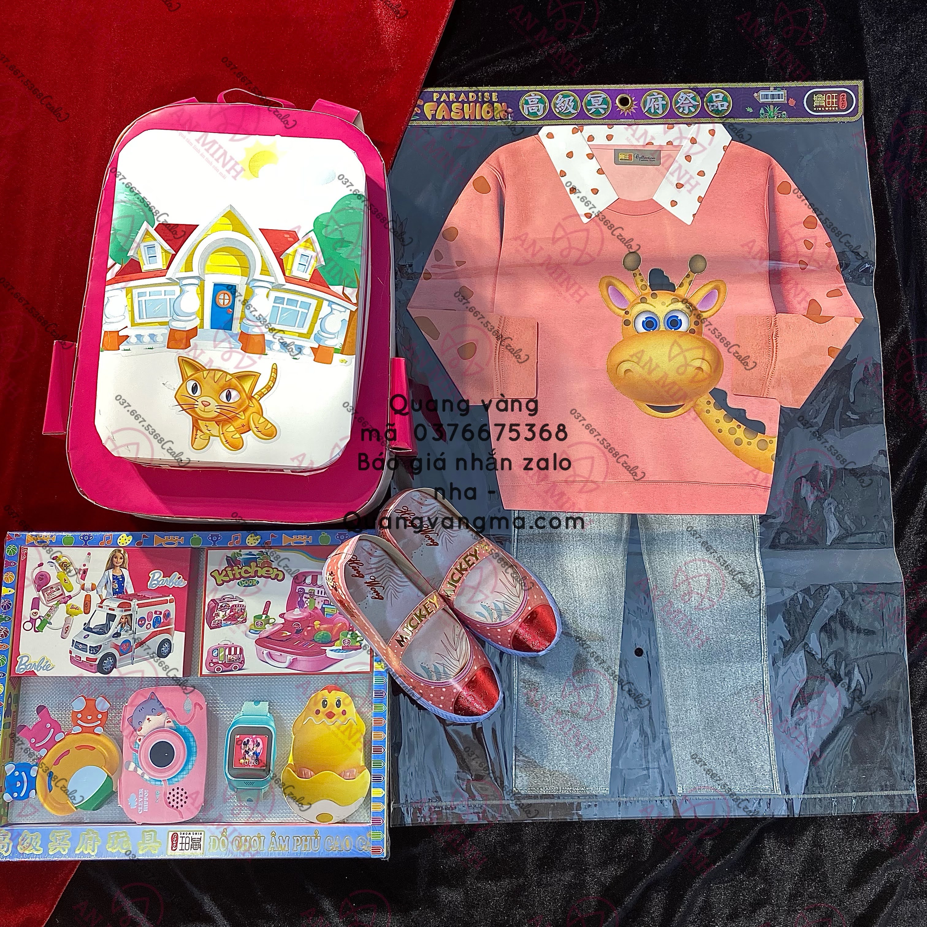 SET ĐỒ DÀI BÉ NỮ