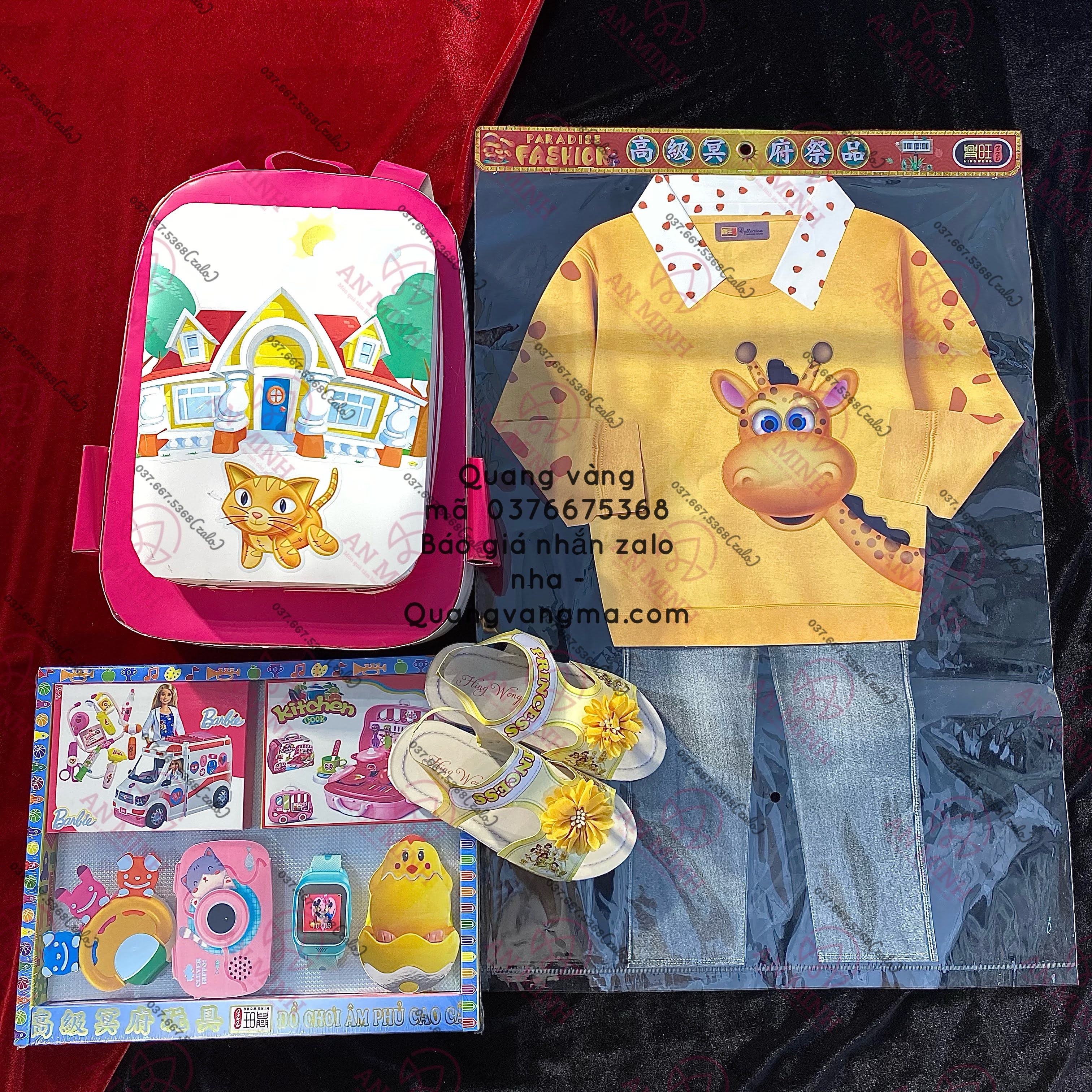 SET ĐỒ DÀI BÉ NỮ