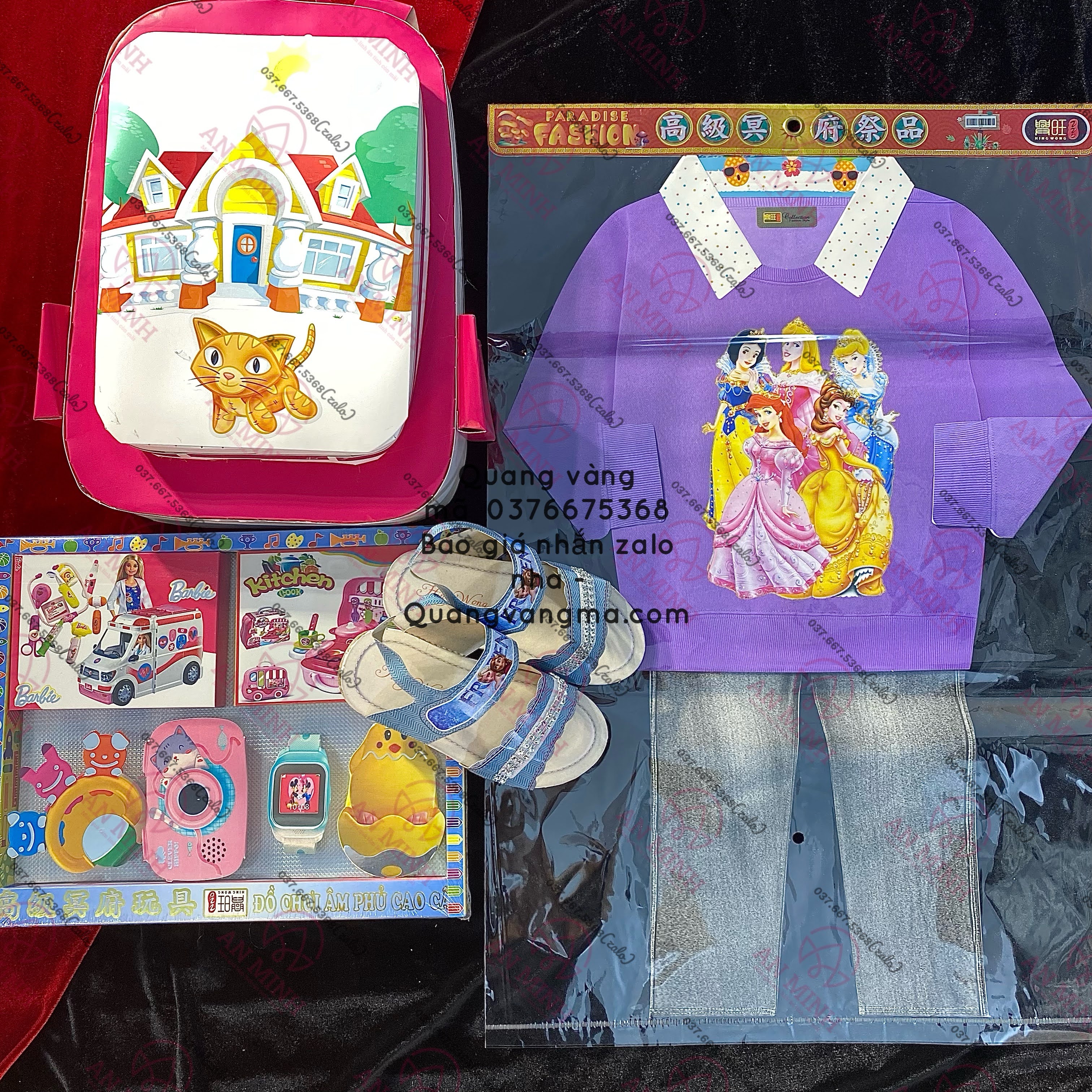 SET ĐỒ DÀI BÉ NỮ