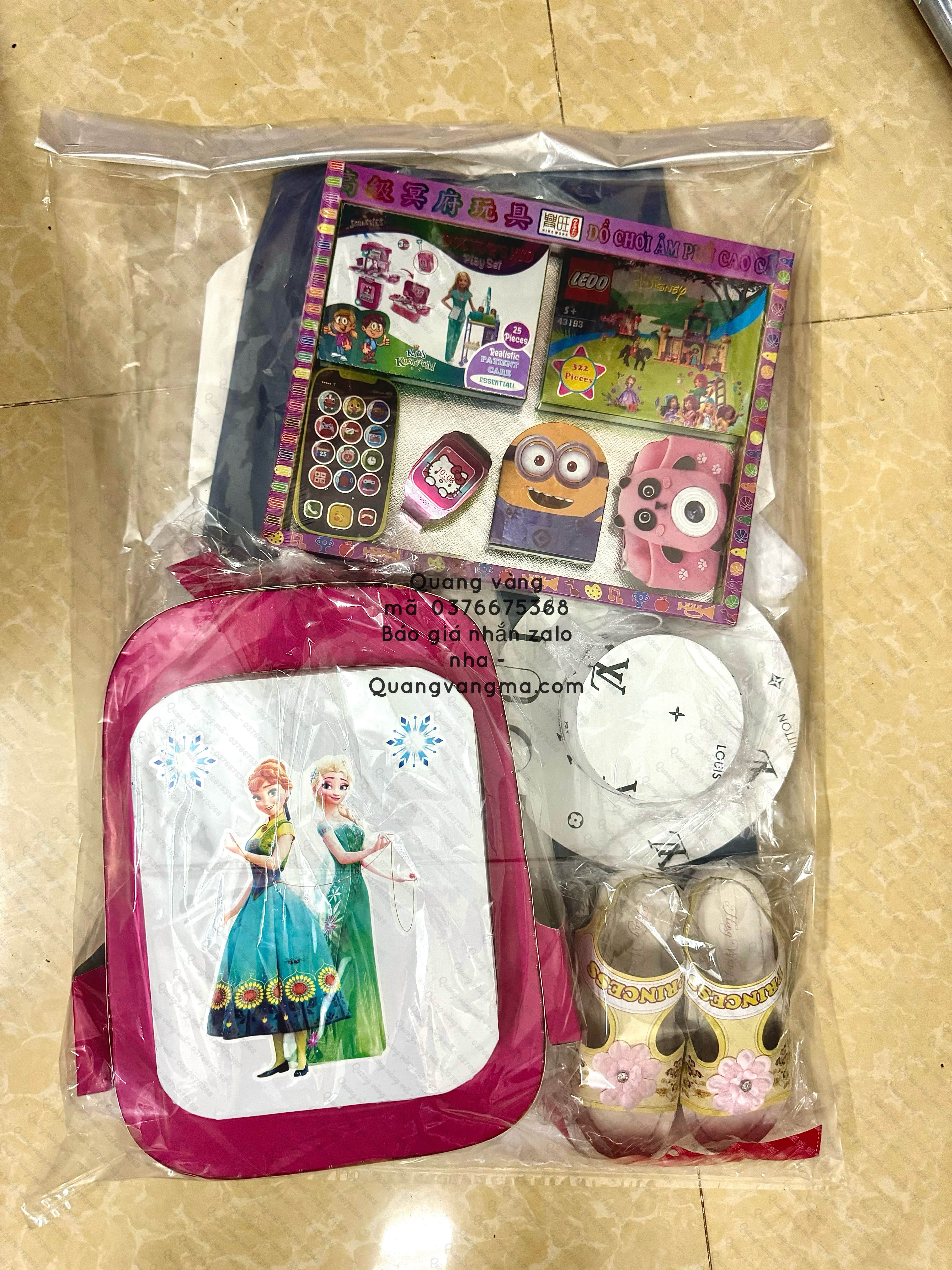 Set bộ bé gái đầy đủ