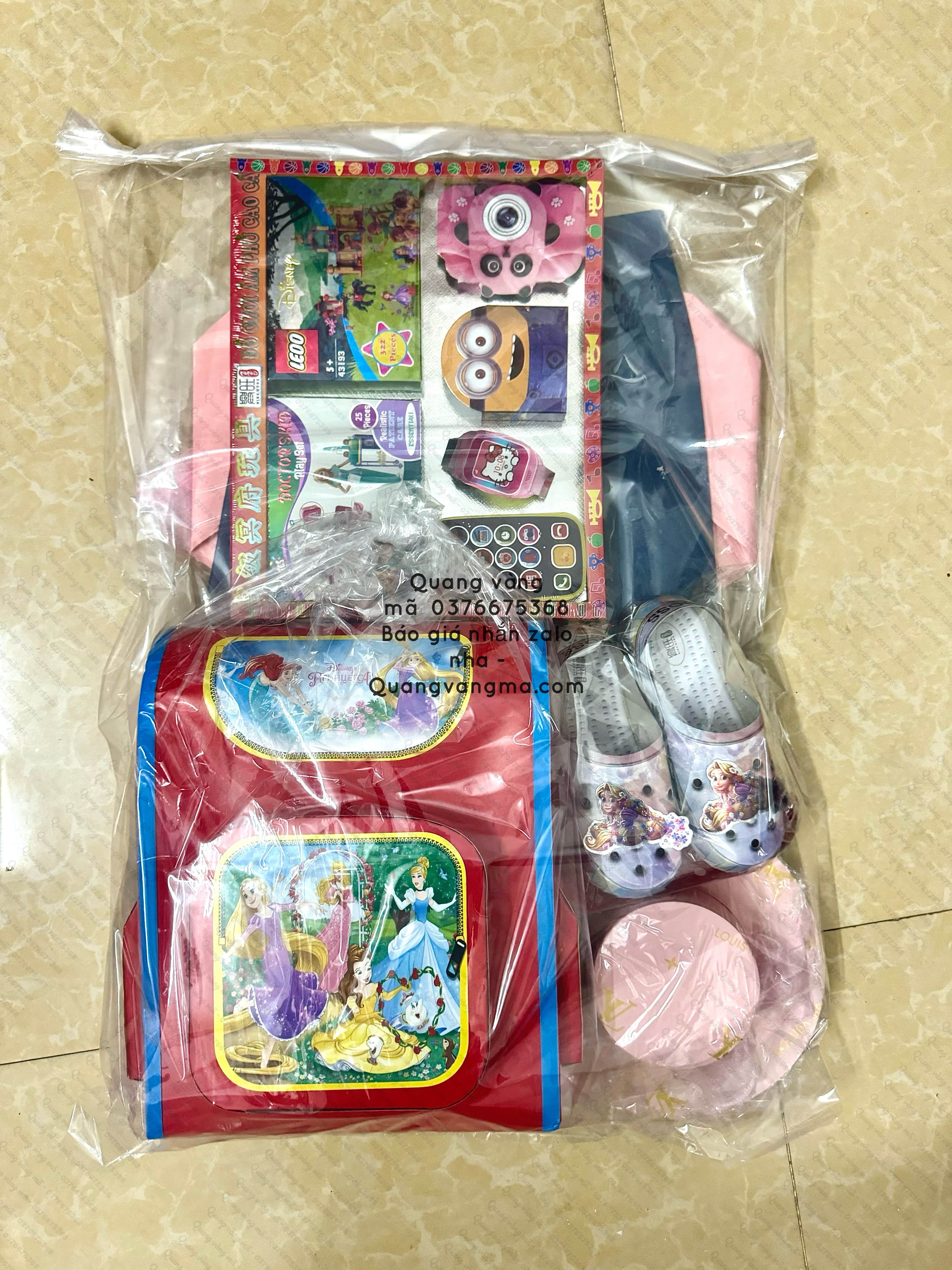 Set bộ bé gái đầy đủ