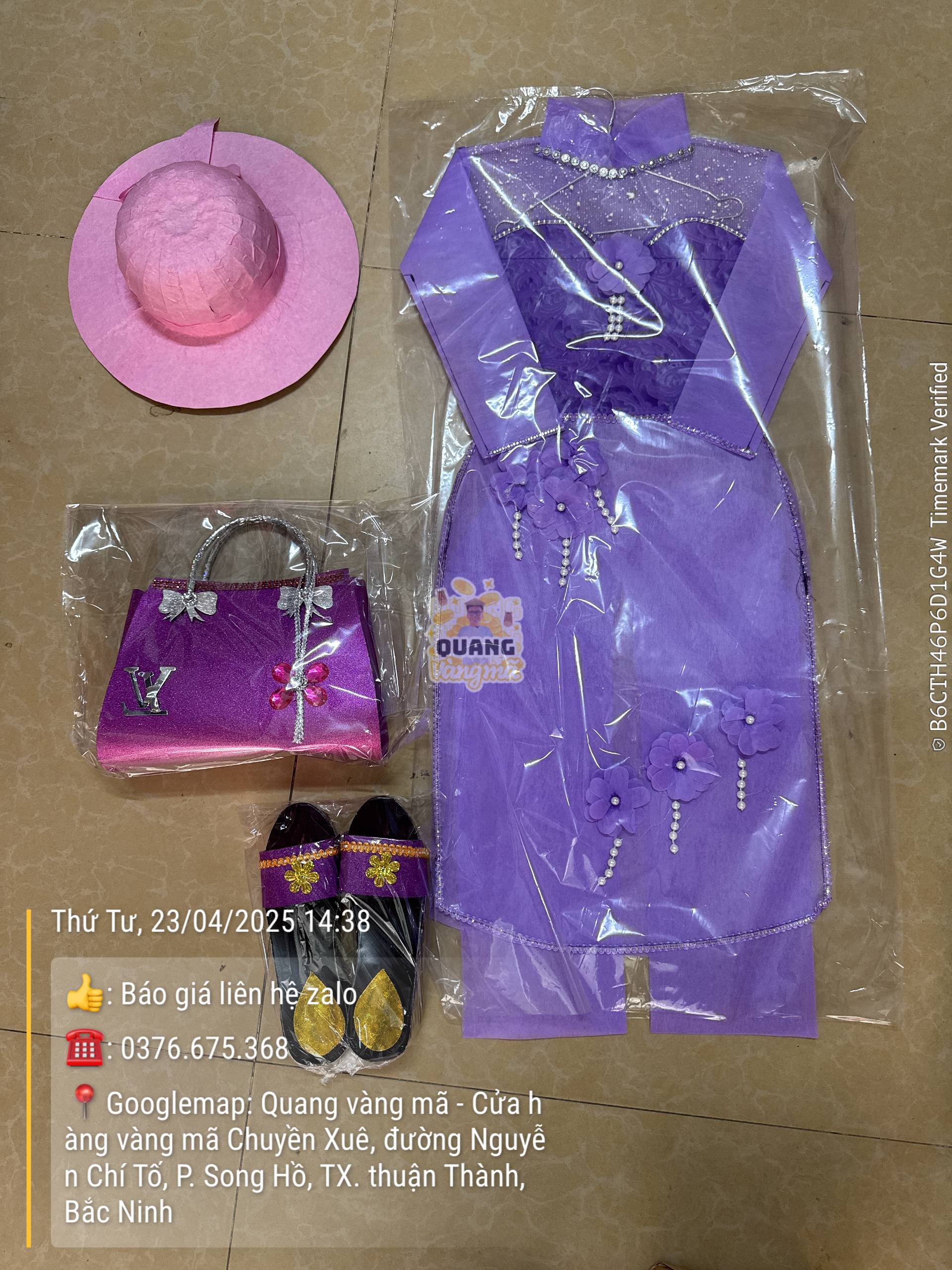 Set nữ tím