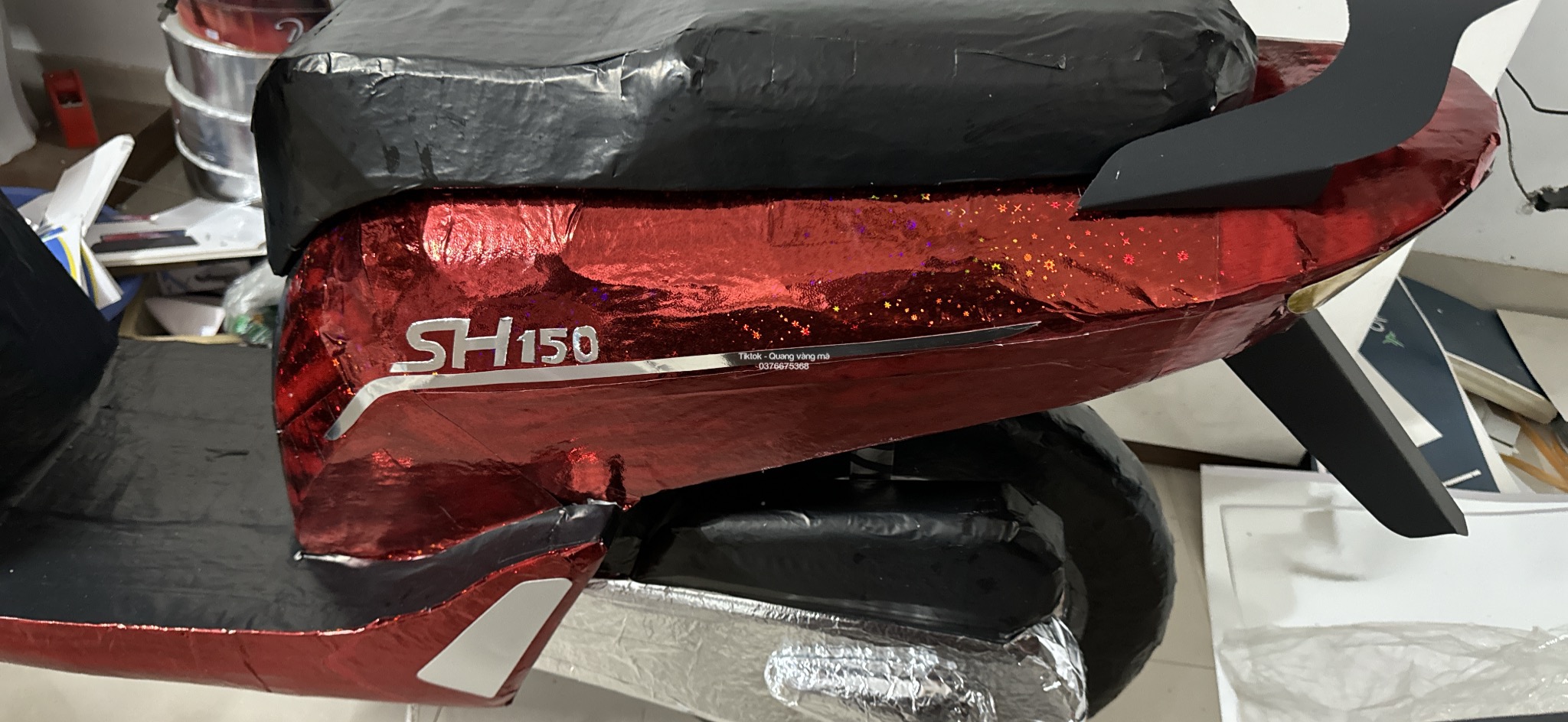 Sh 150i đỏ sịn nhất form củ mặt to sịn