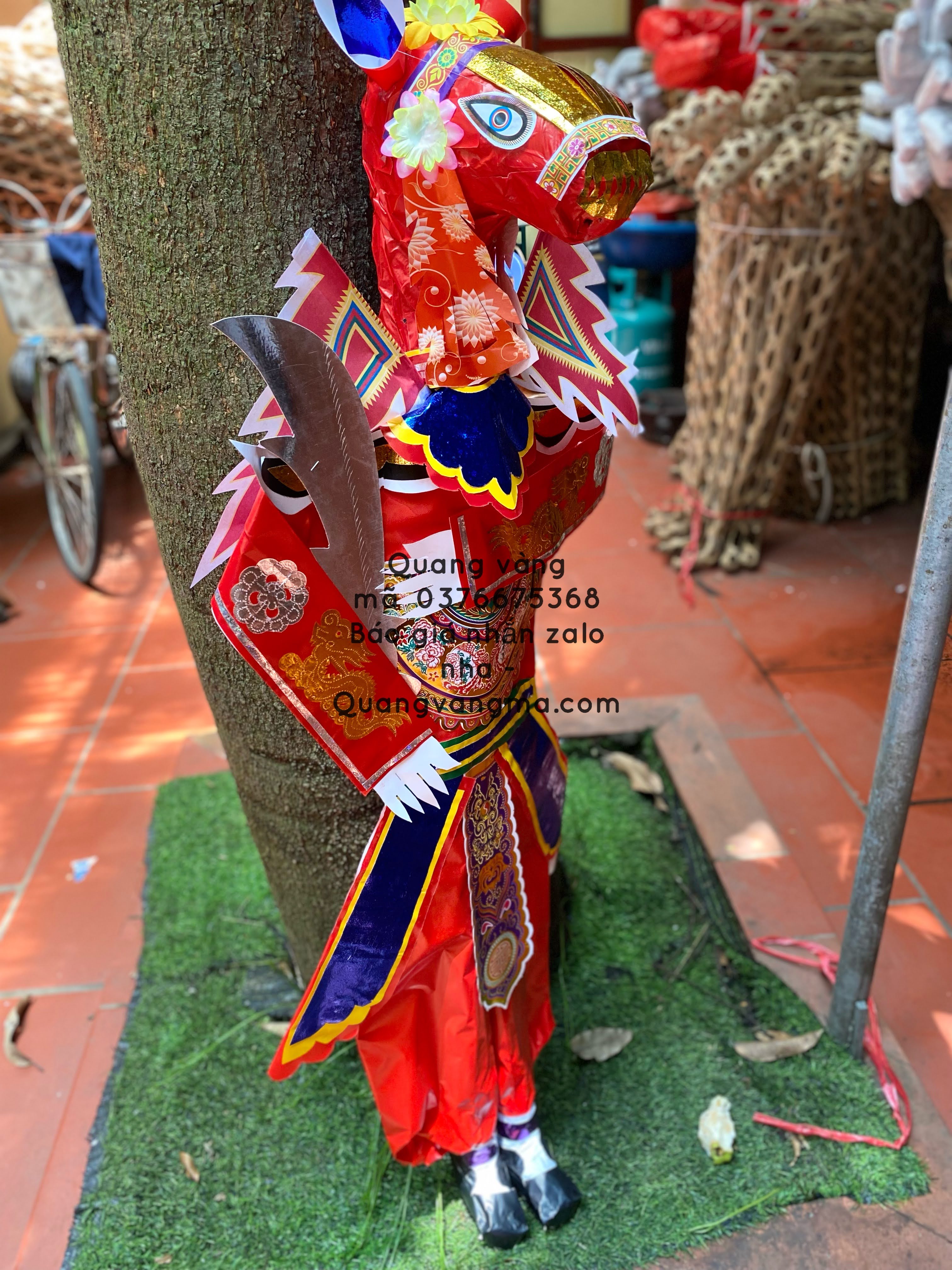 TRÂU NGỰA GÁC PHỦ