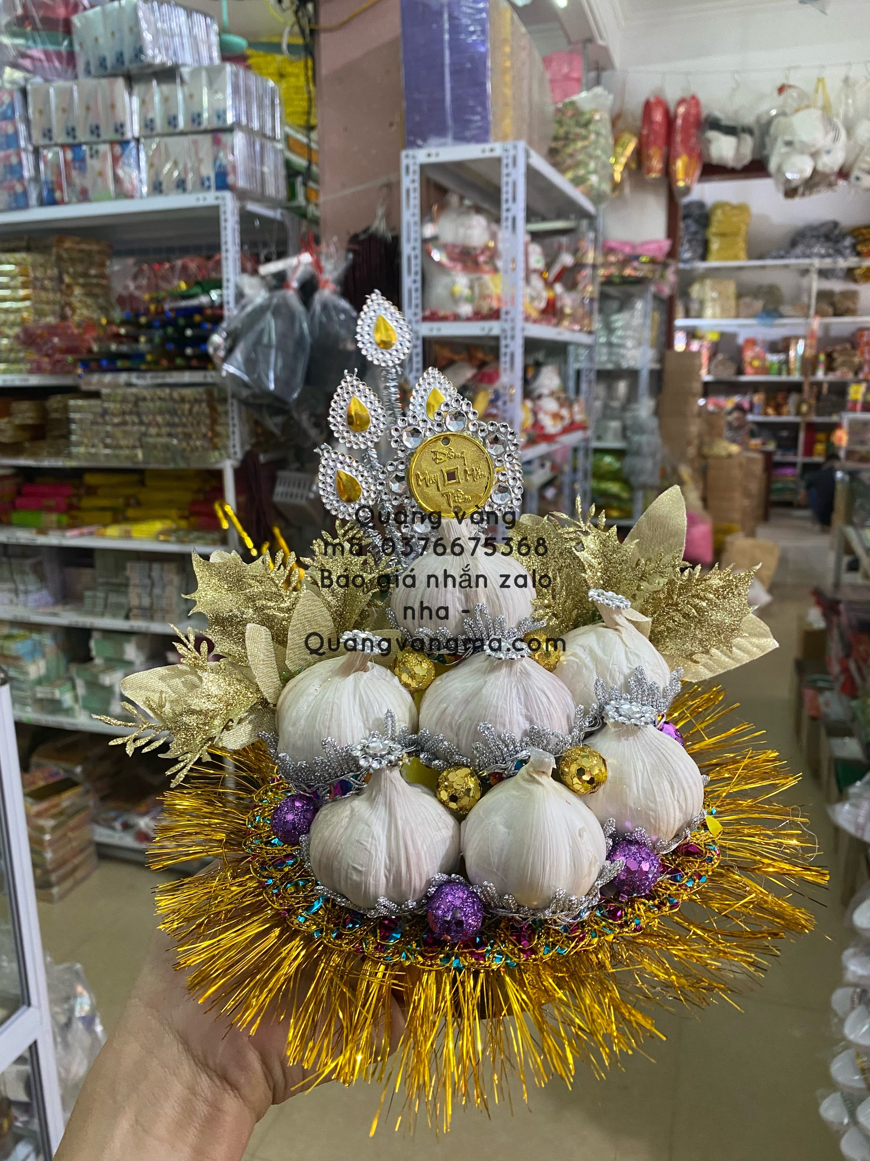 Tỏi bán tết