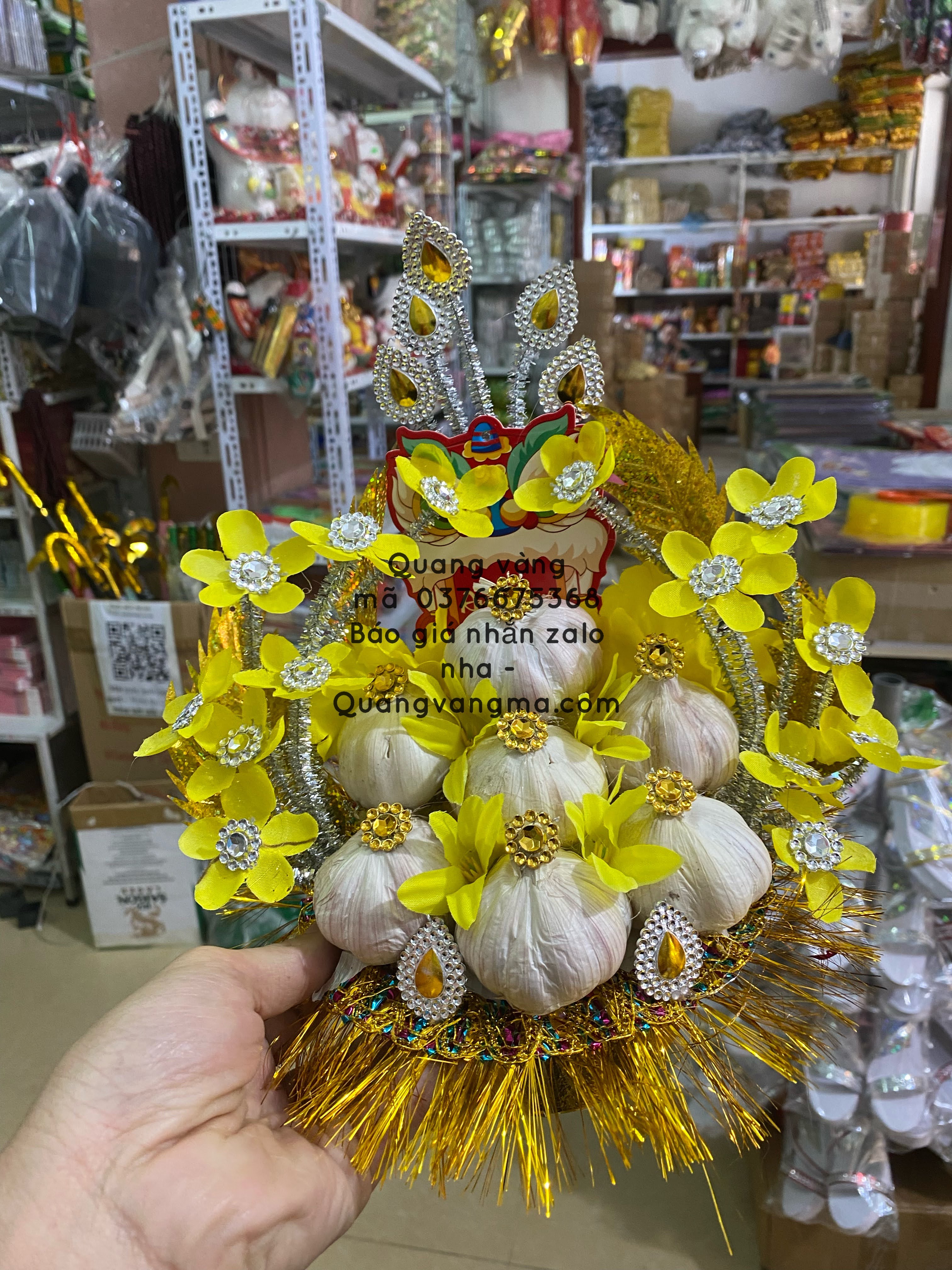 Tỏi bán tết