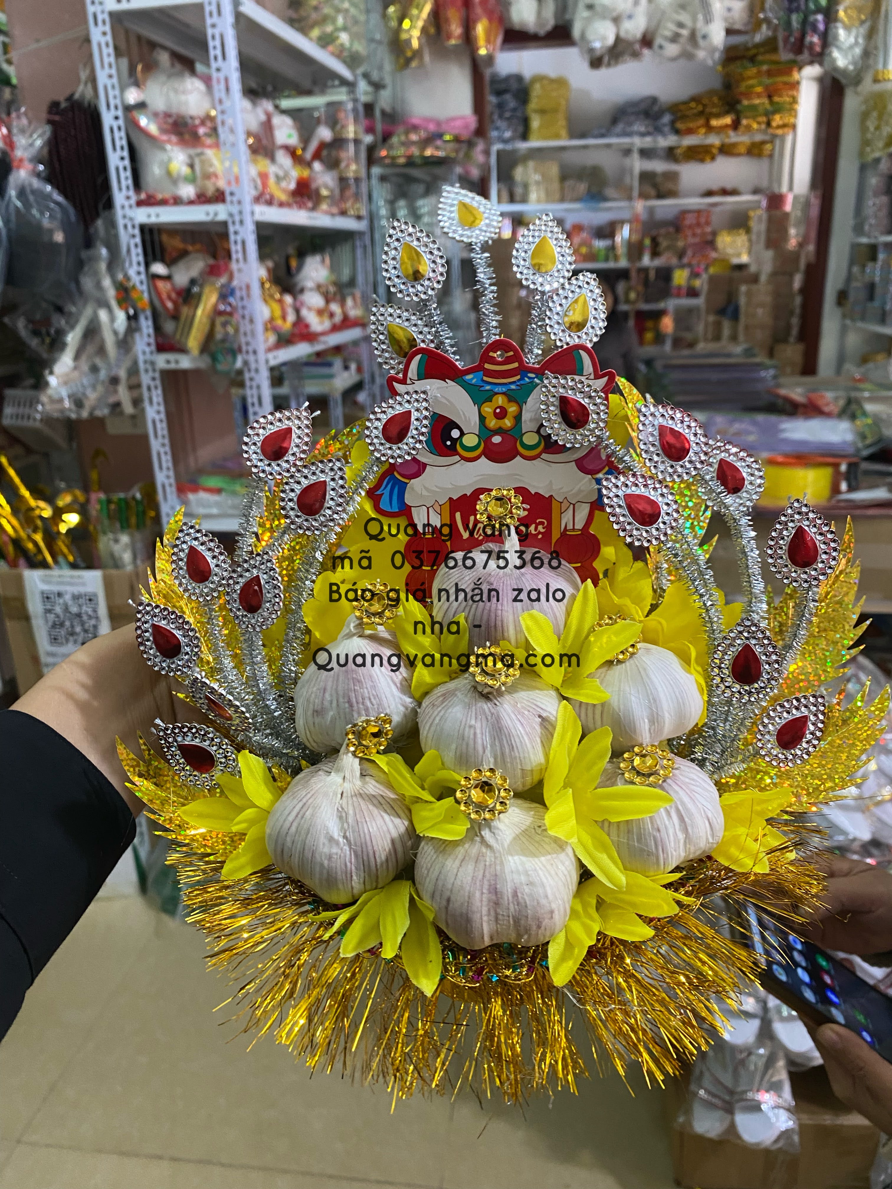 Tỏi bán tết