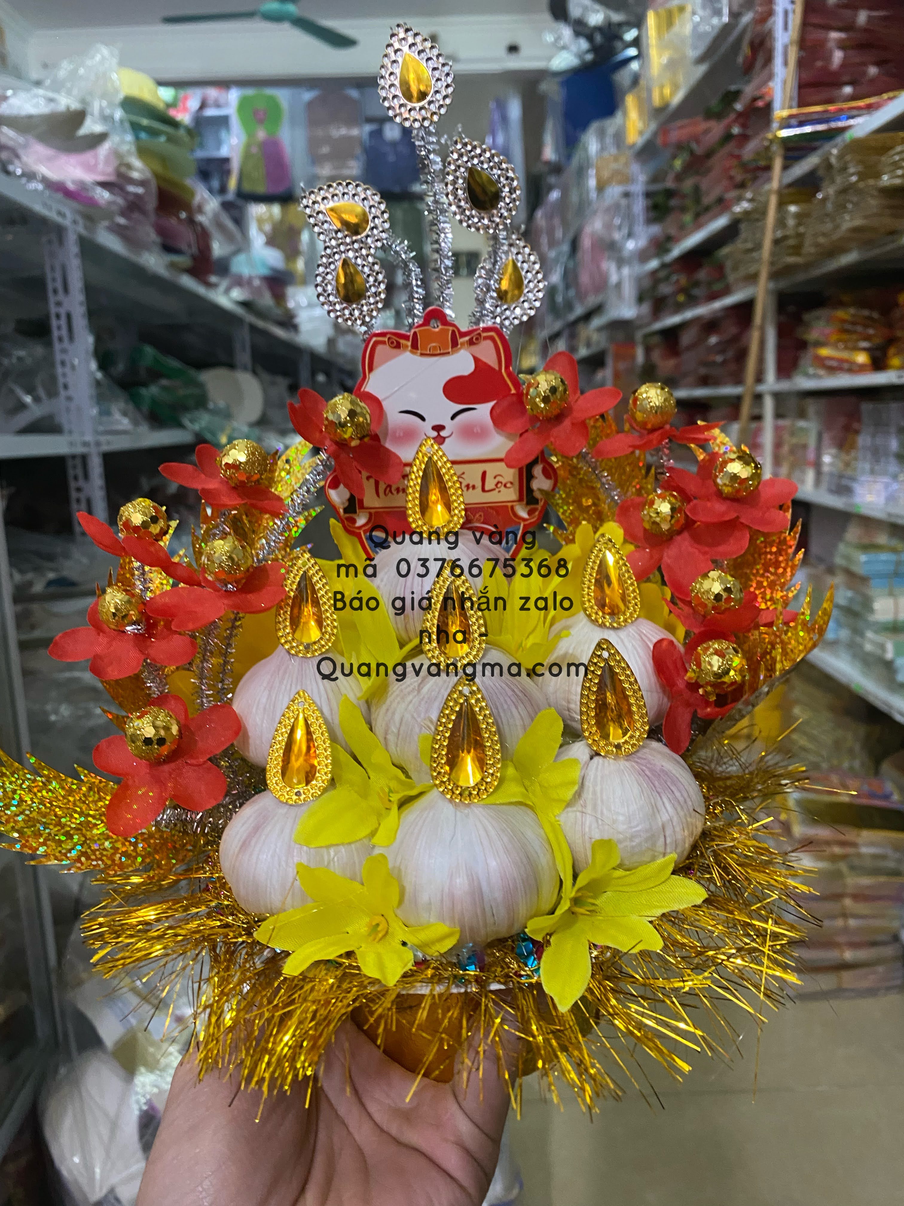 Tỏi bán tết