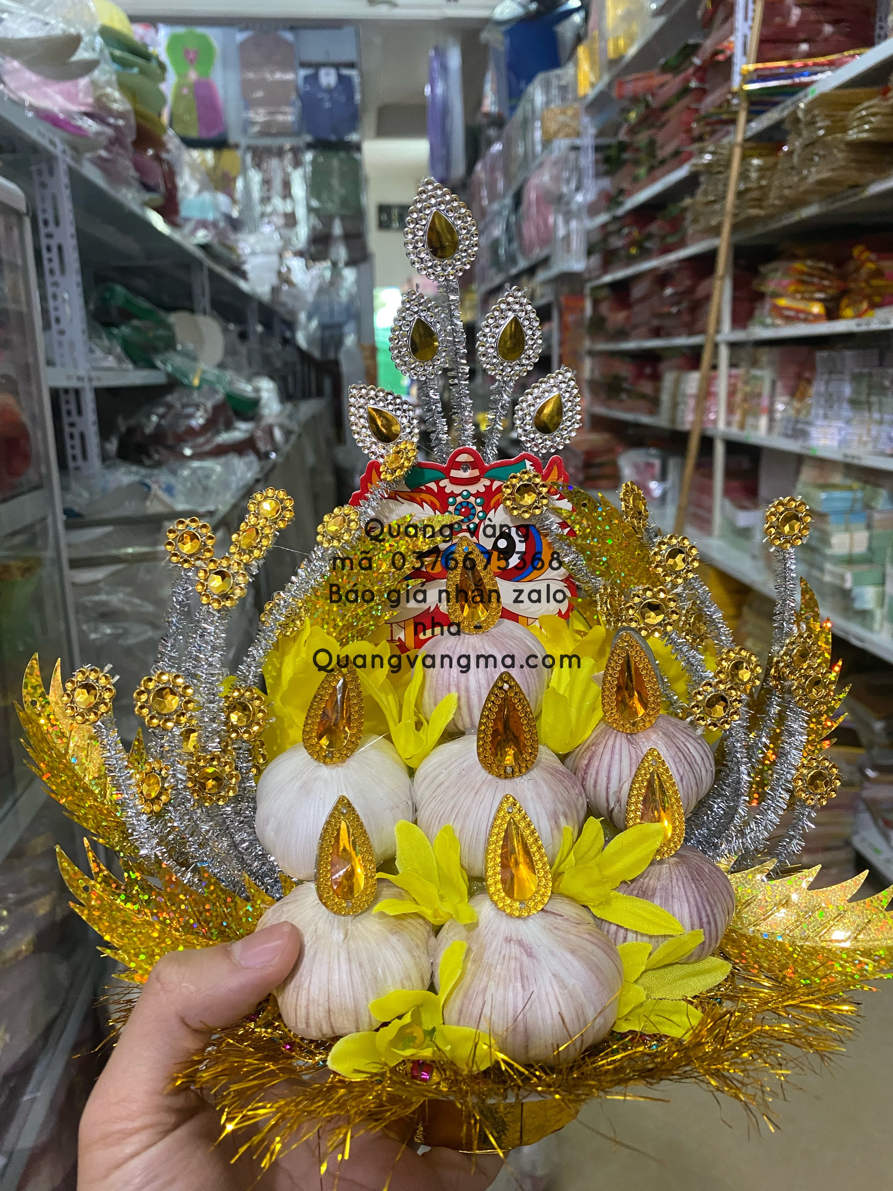 Tỏi bán tết
