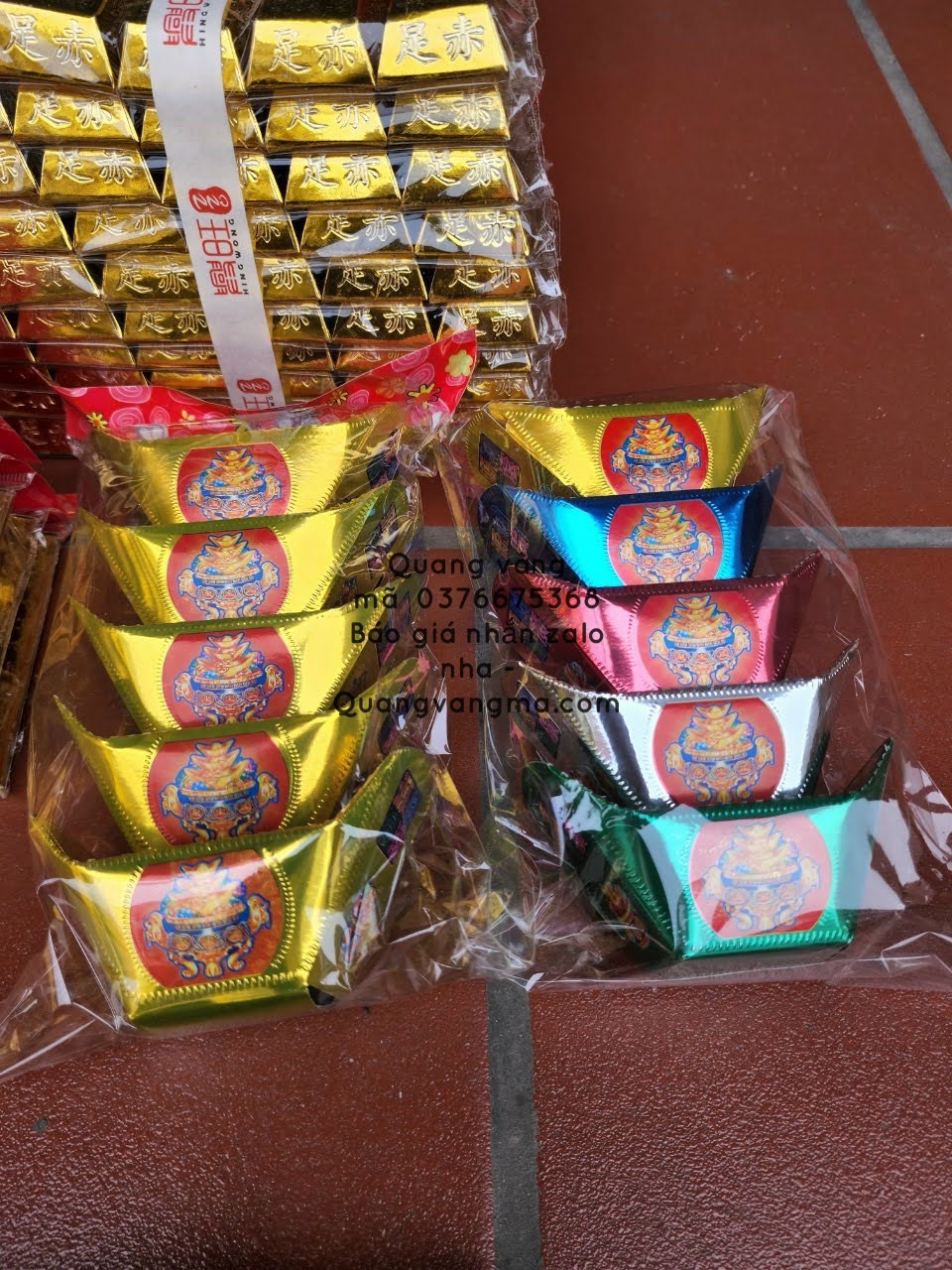 Vàng thần tài các loại