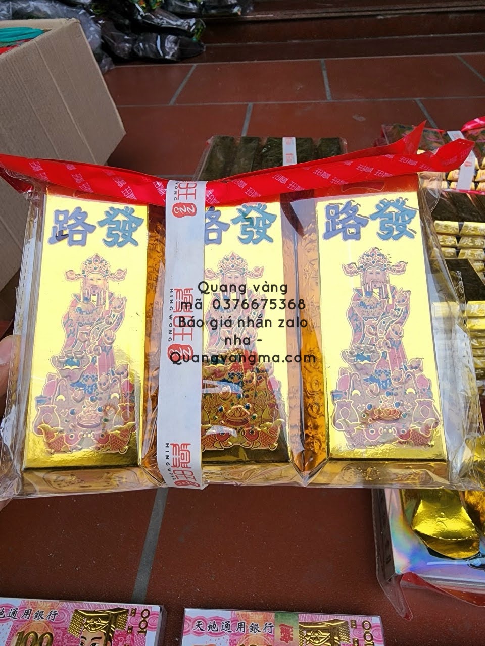 Vàng thần tài các loại
