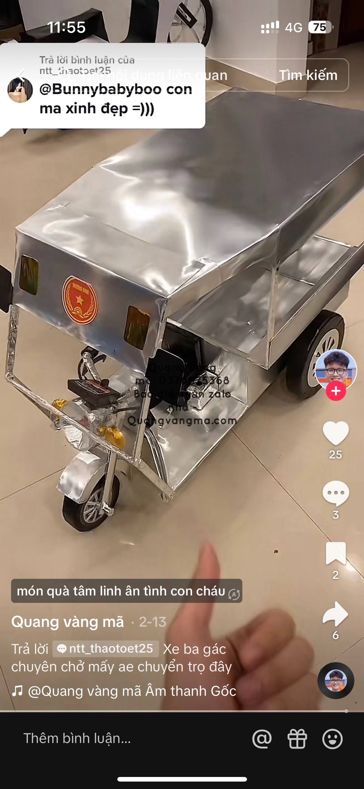 XE BA BÁNH