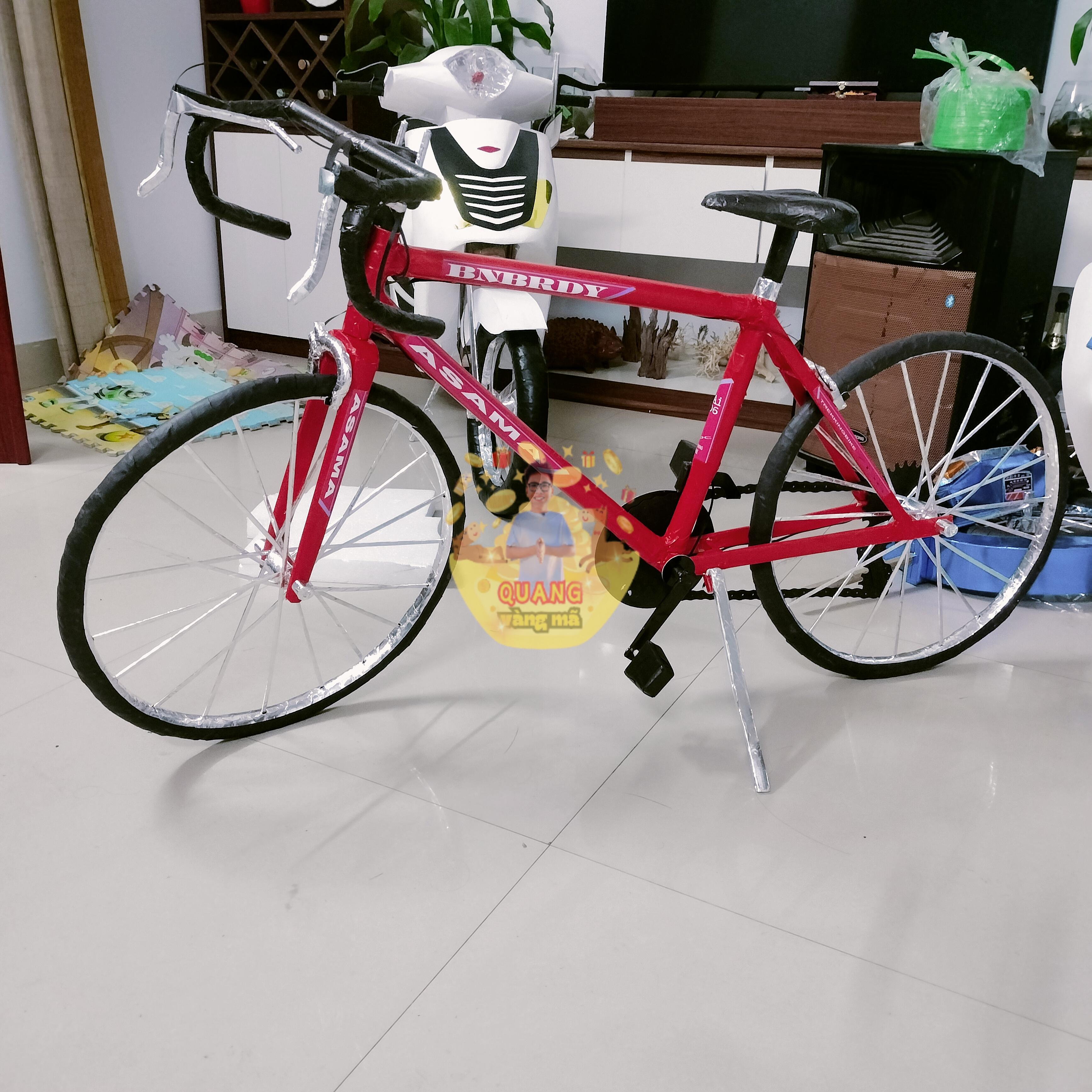 XE ĐẠP ĐỊA HÌNH ĐỎ