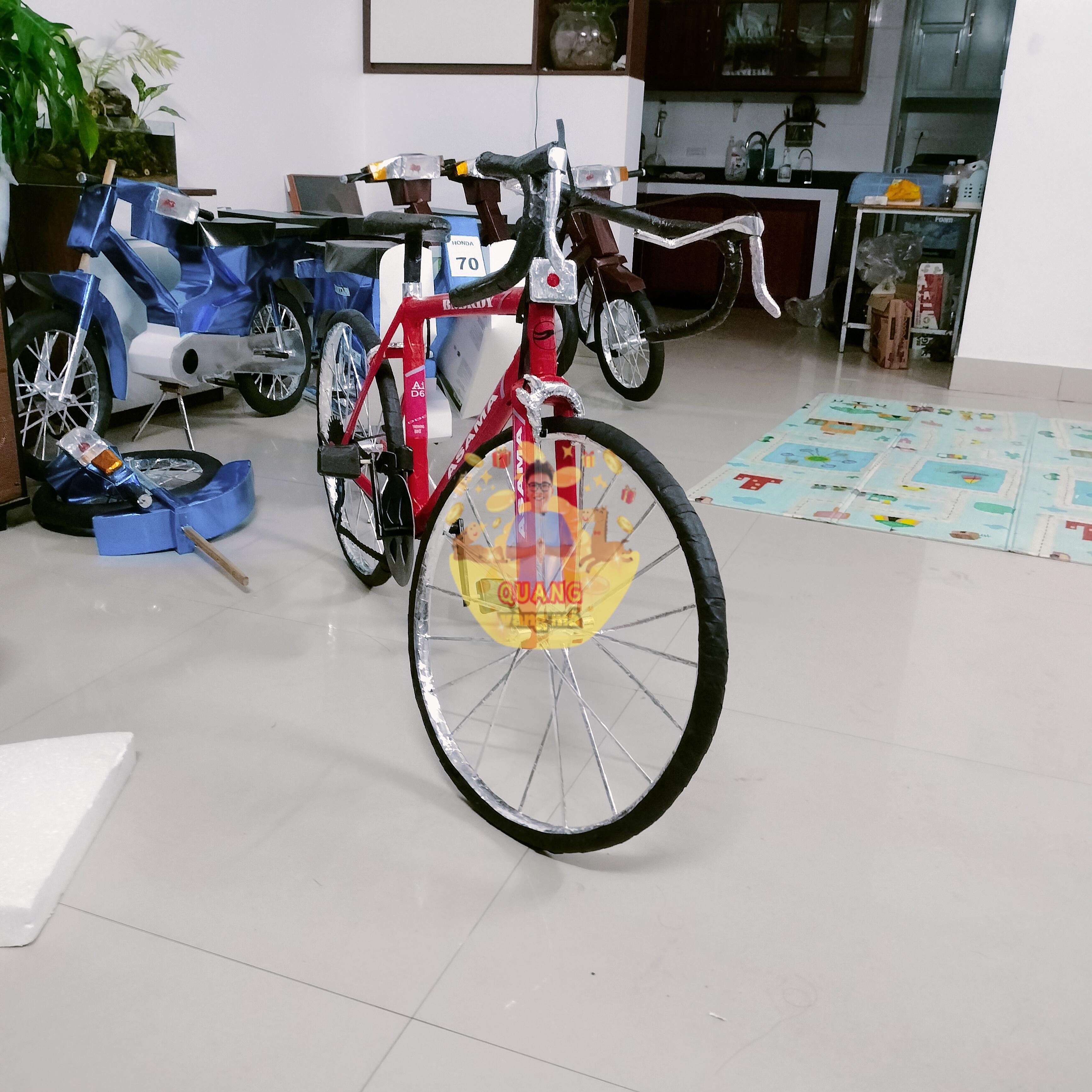 XE ĐẠP ĐỊA HÌNH ĐỎ