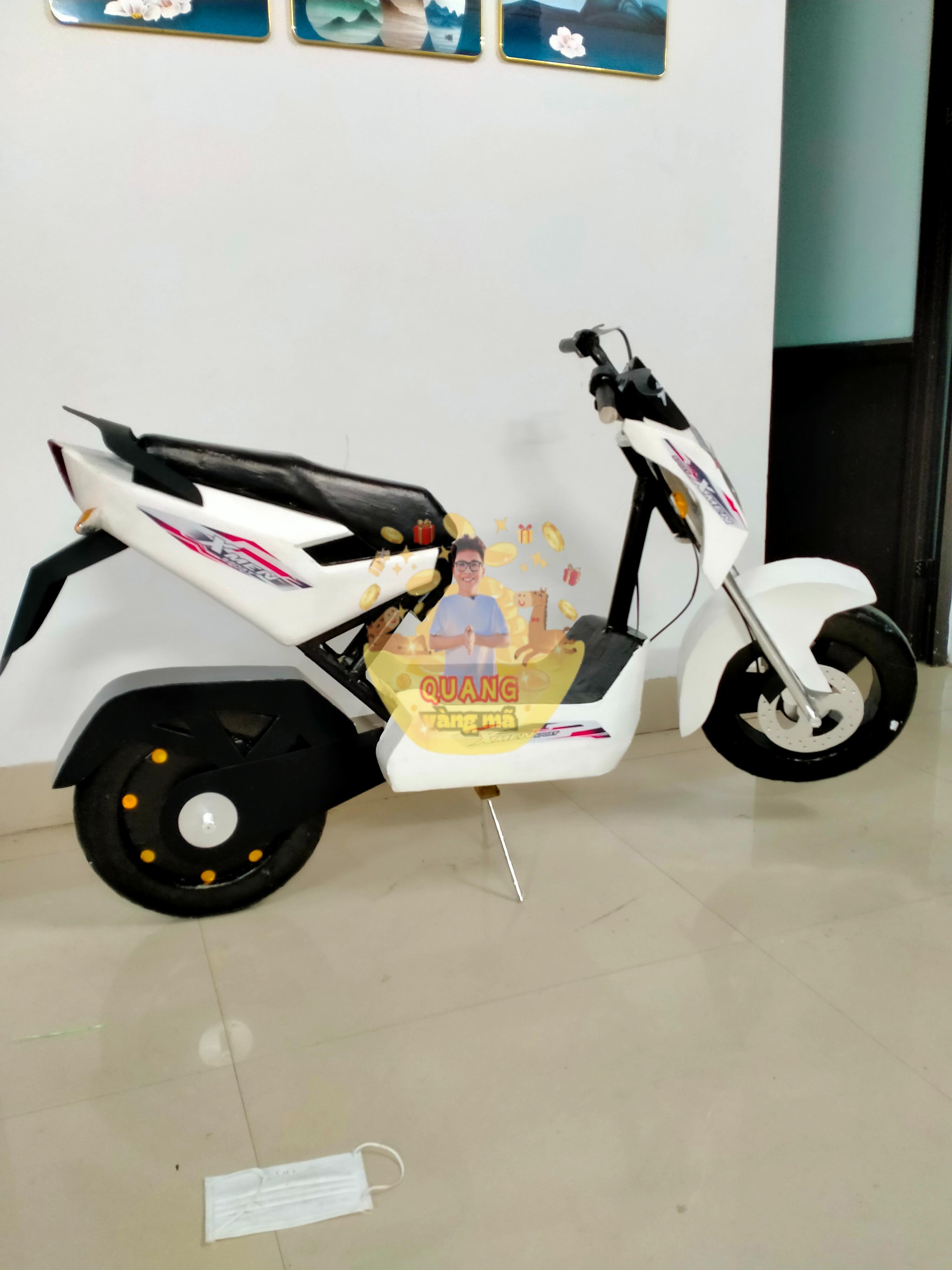 XE ĐIỆN XMAN TRẮNG