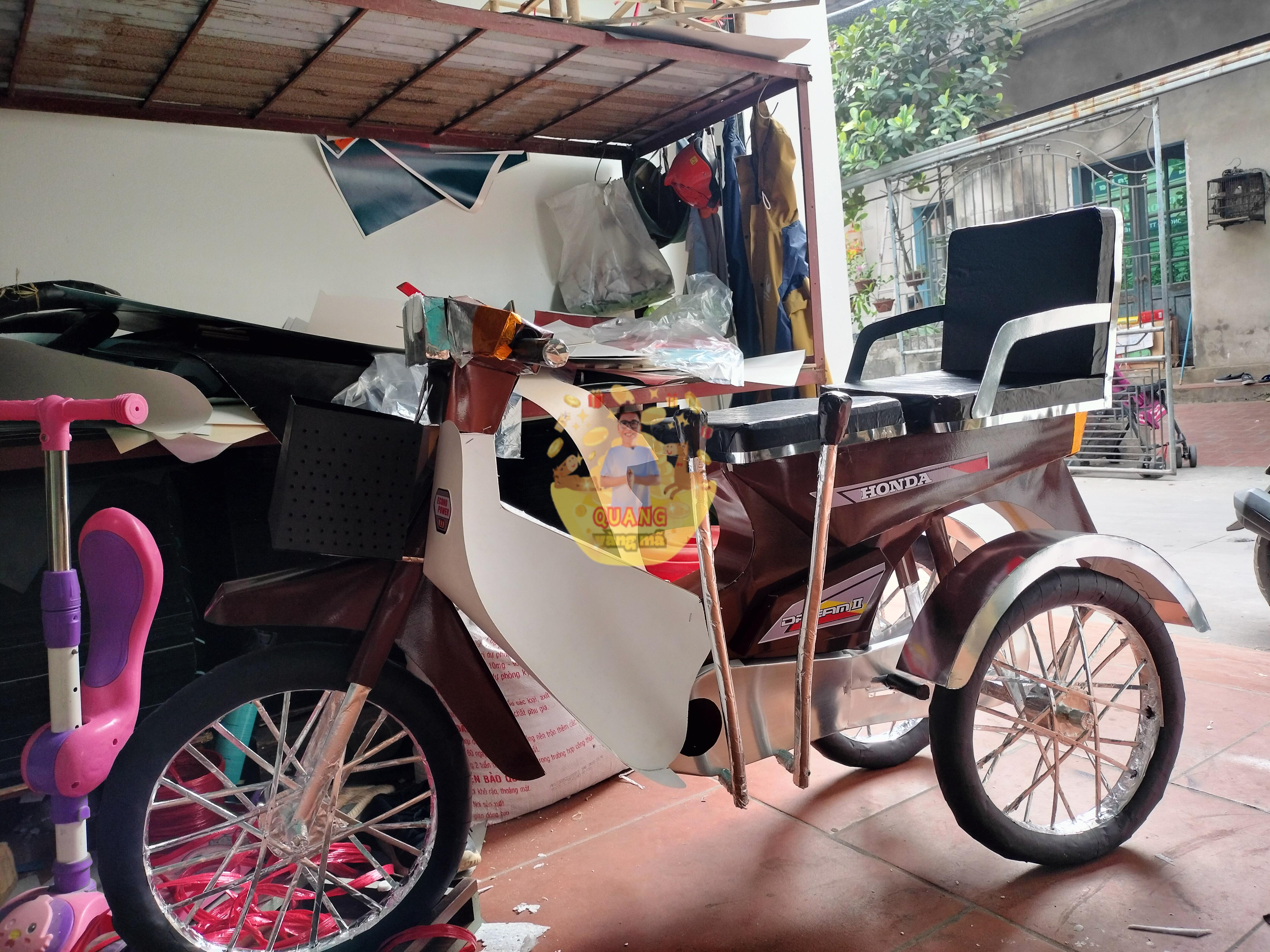 XE DREAM HONDA 3 BÁNH CHO NGƯỜI KHUYẾT TẬT