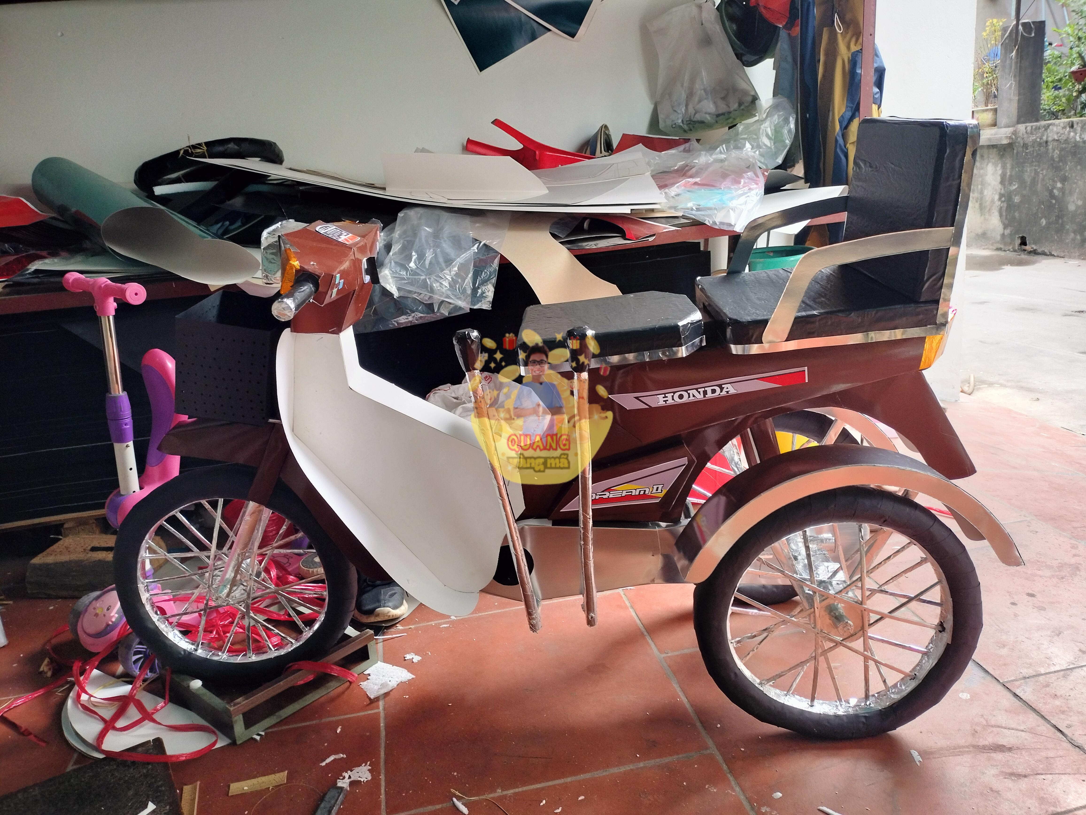 XE DREAM HONDA 3 BÁNH CHO NGƯỜI KHUYẾT TẬT