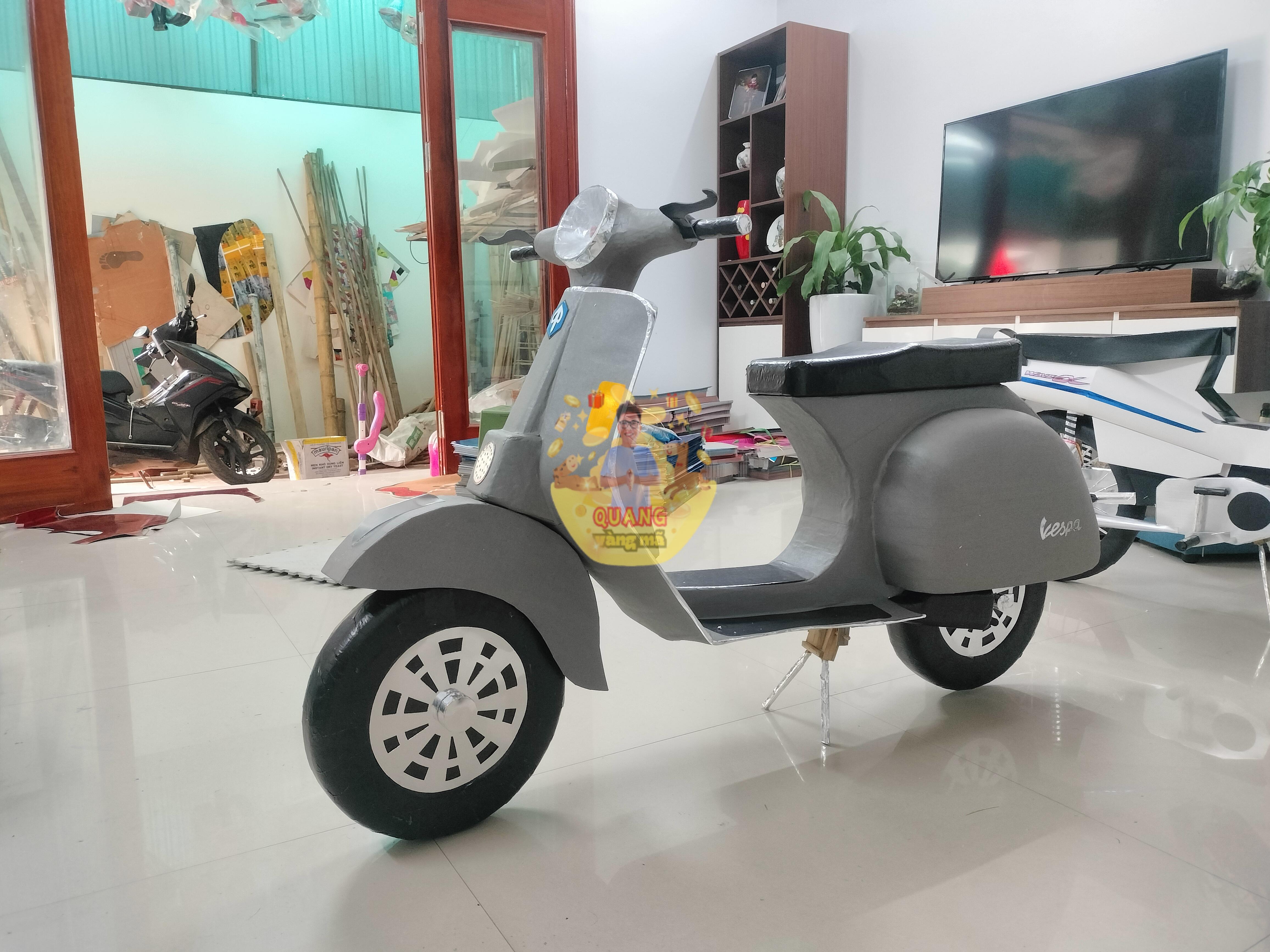 XE MÁY VESPA SÁM