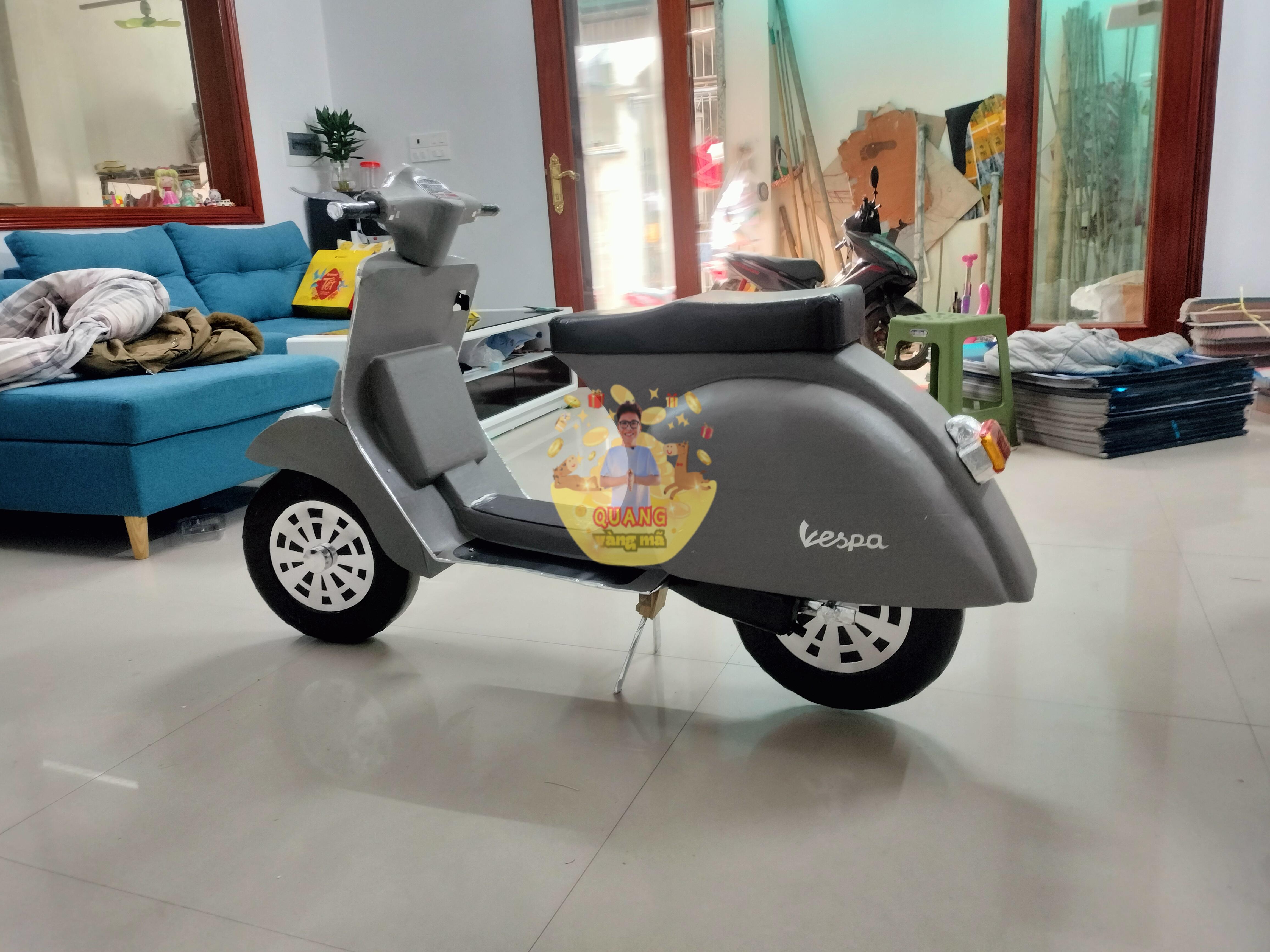 XE MÁY VESPA SÁM