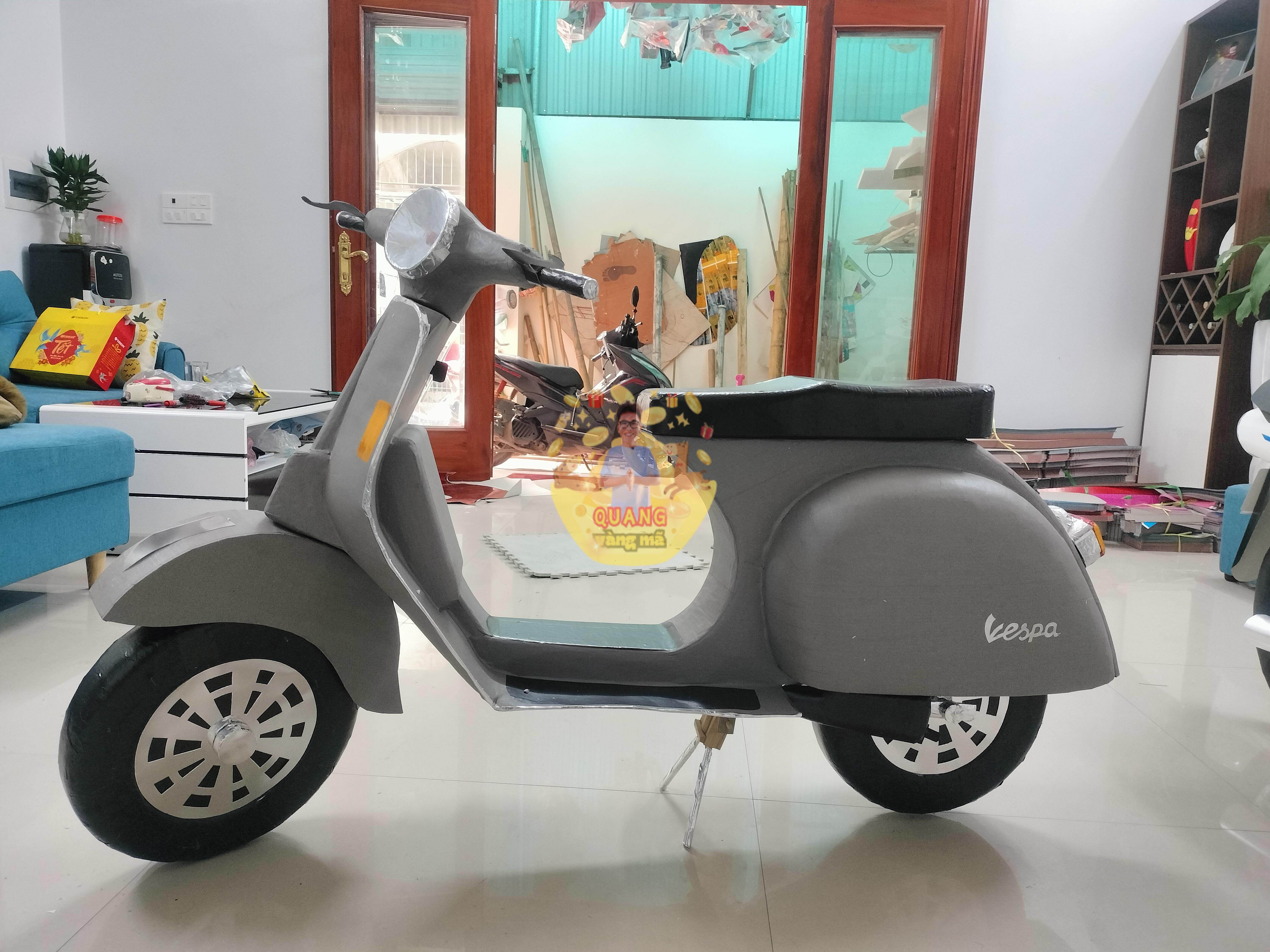 XE MÁY VESPA SÁM