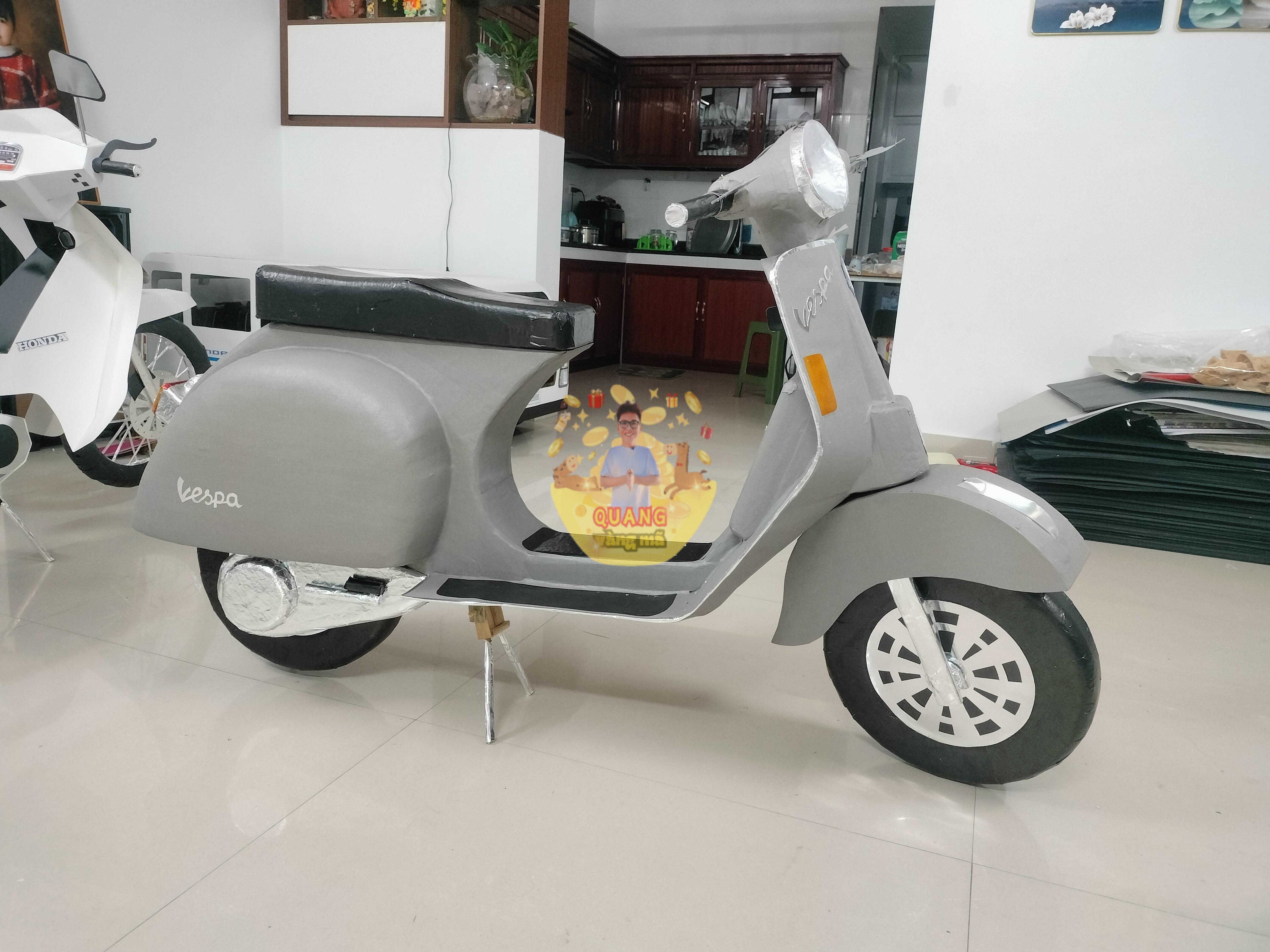 XE MÁY VESPA SÁM