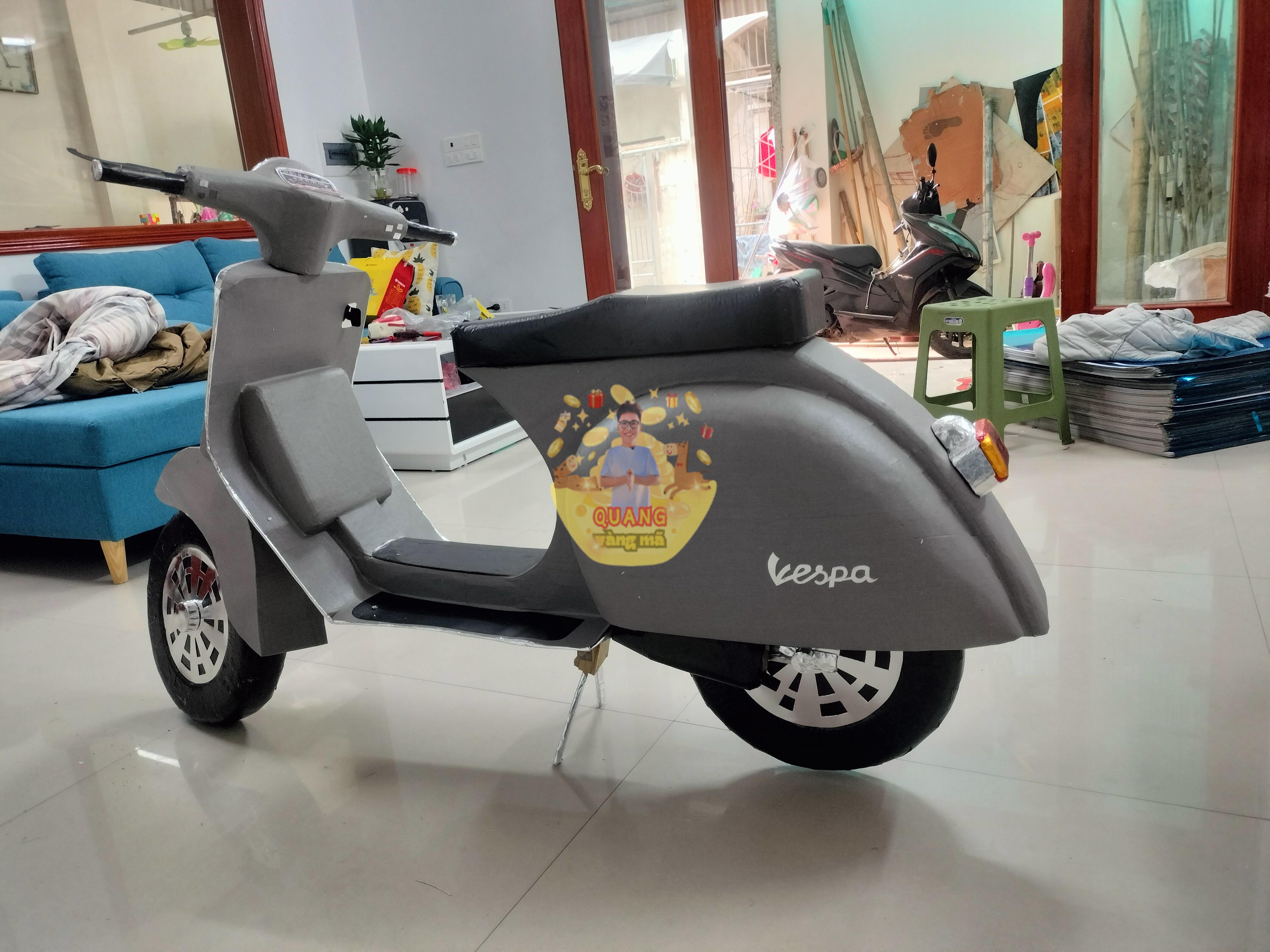 XE MÁY VESPA SÁM