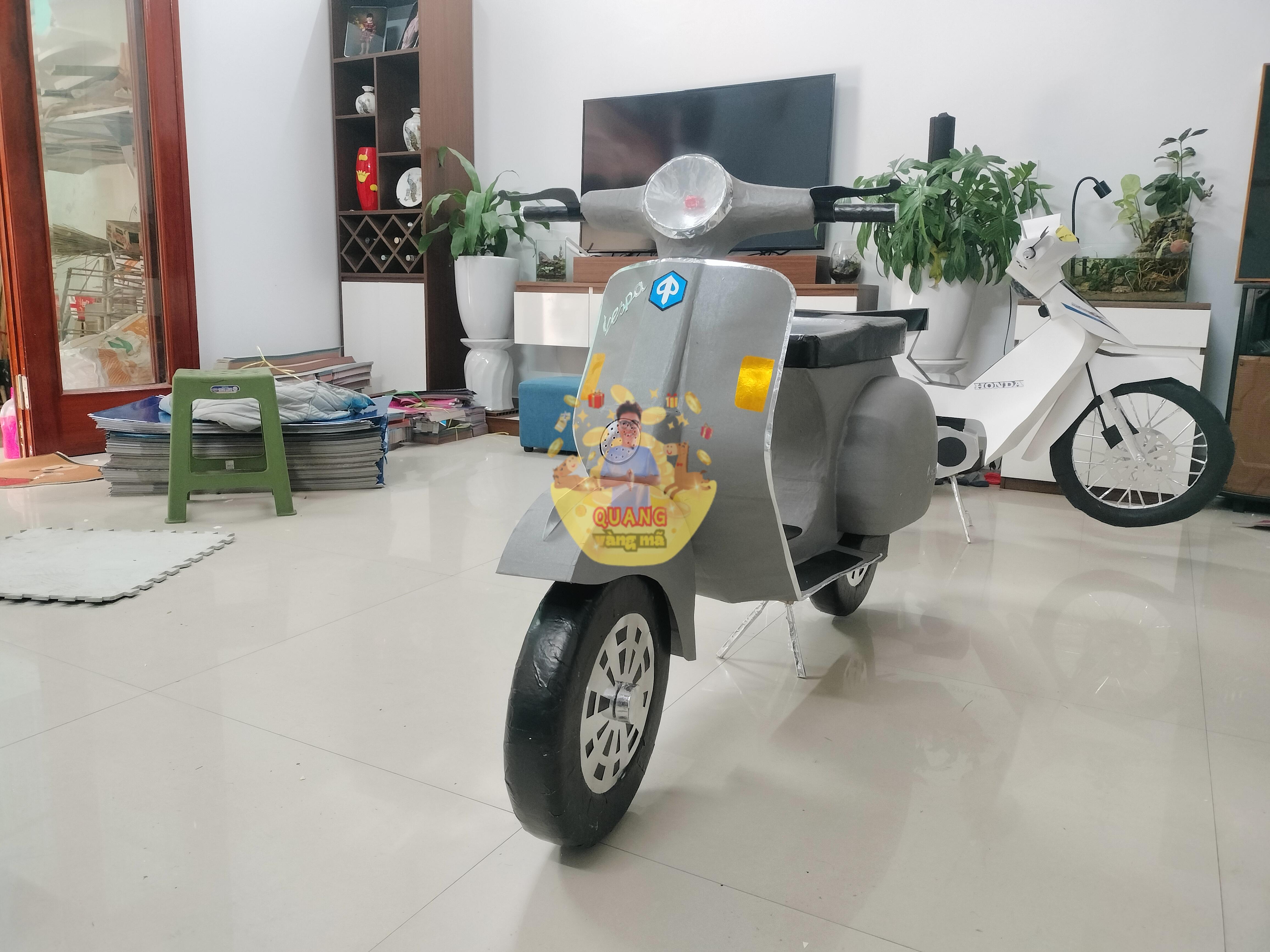 XE MÁY VESPA SÁM