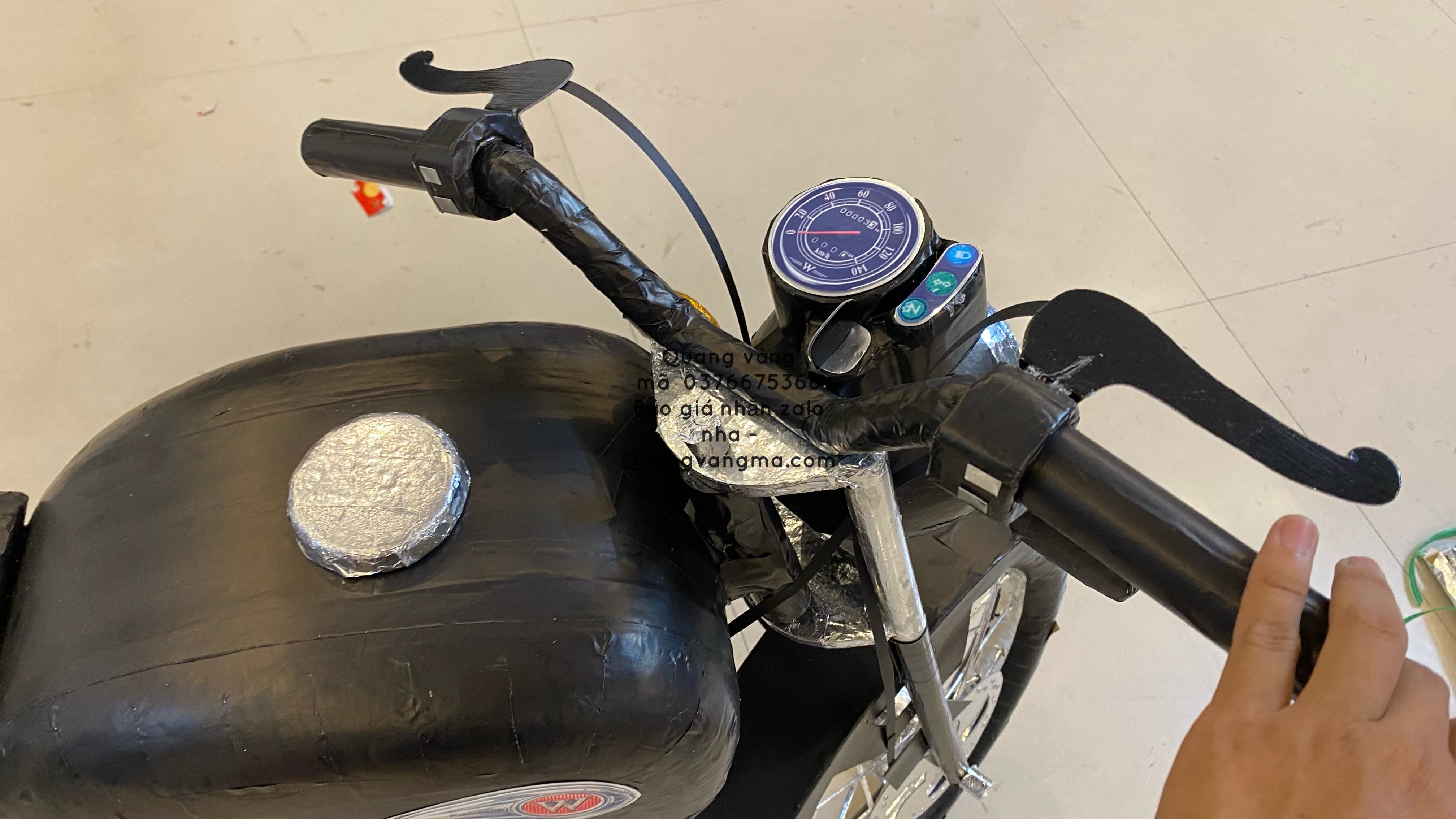 XE MÔ TÔ ĐEN W 175