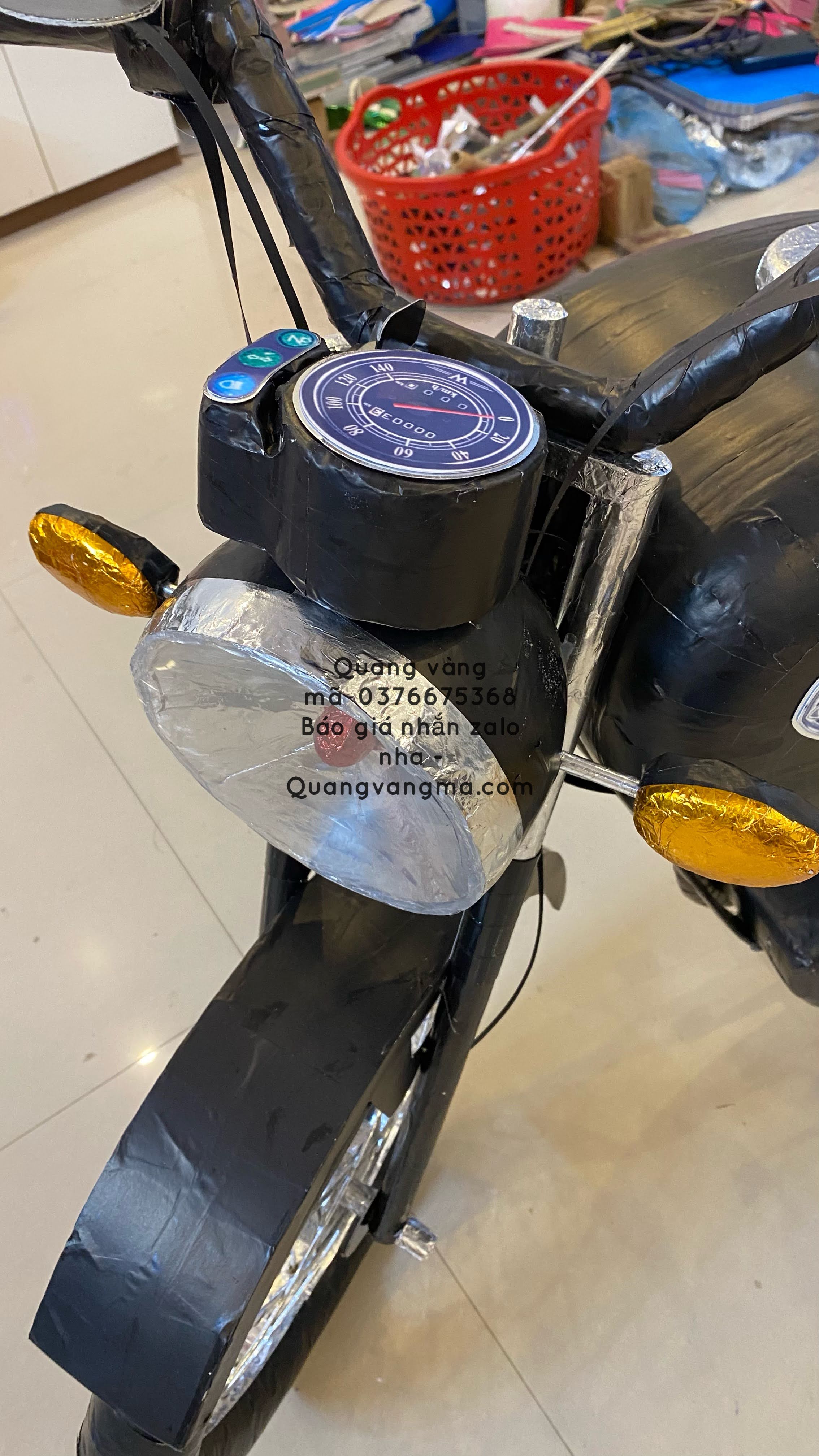 XE MÔ TÔ ĐEN W 175