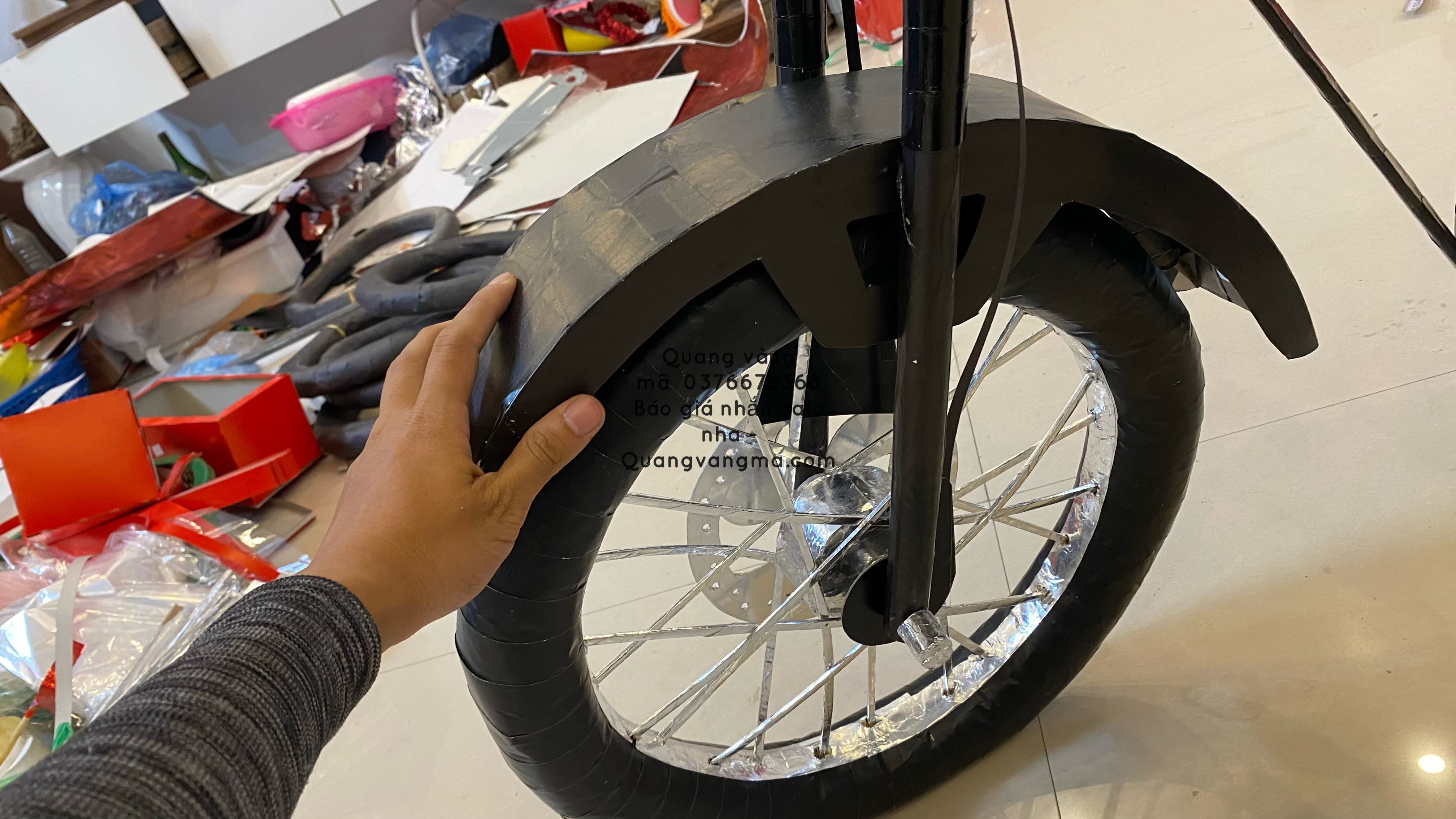 XE MÔ TÔ ĐEN W 175