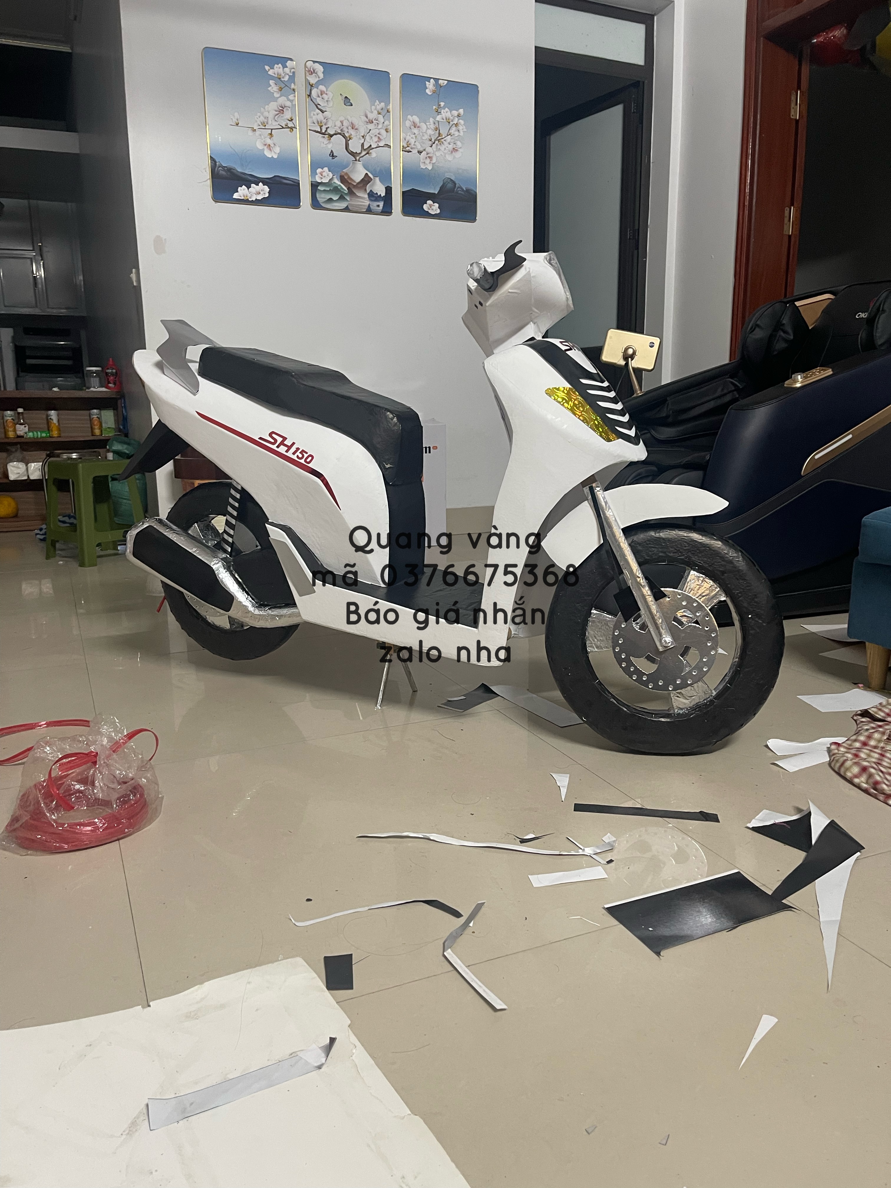 Xe SH màu trắng
