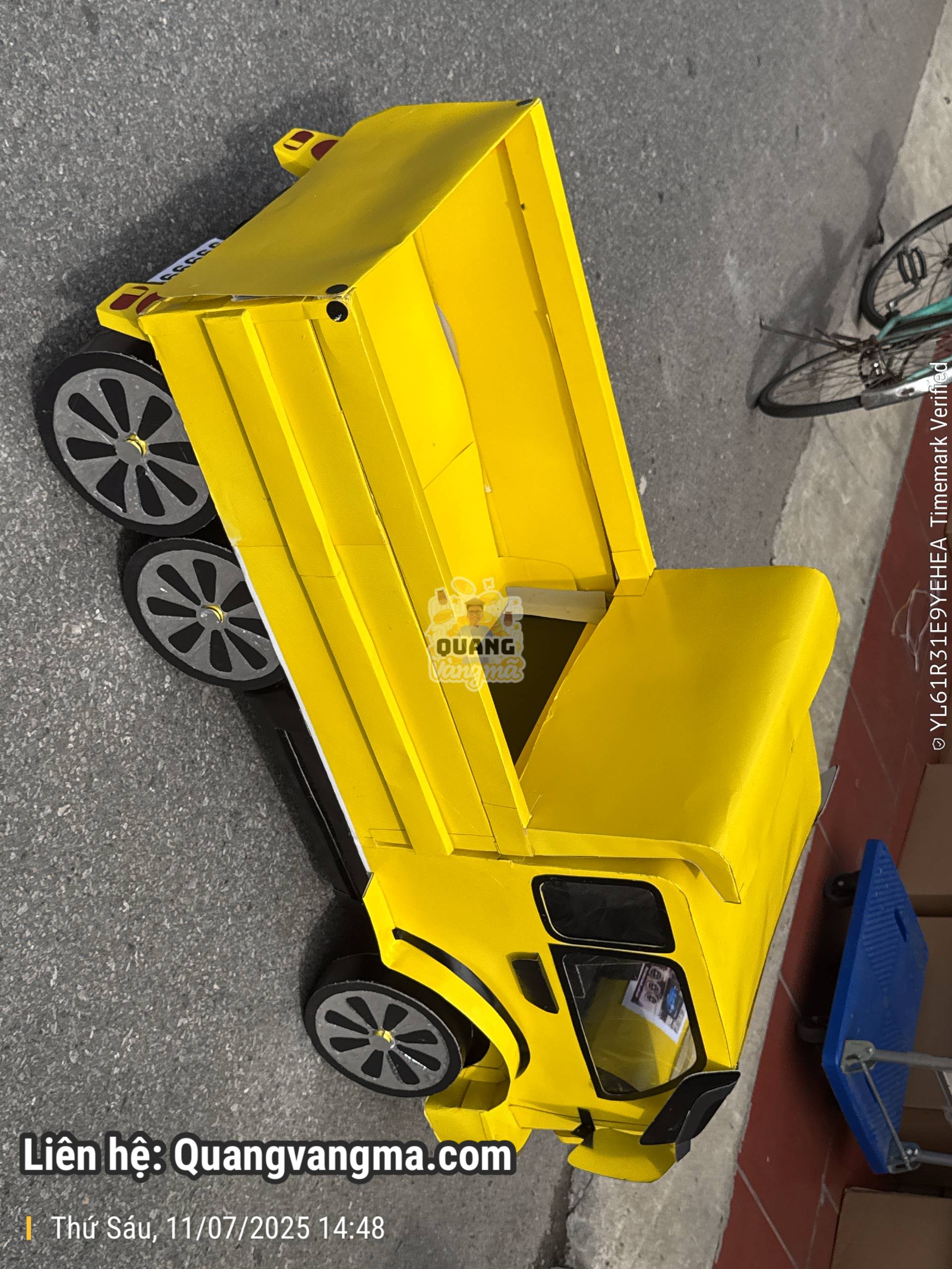 Xe chở cát vàng cnhtc