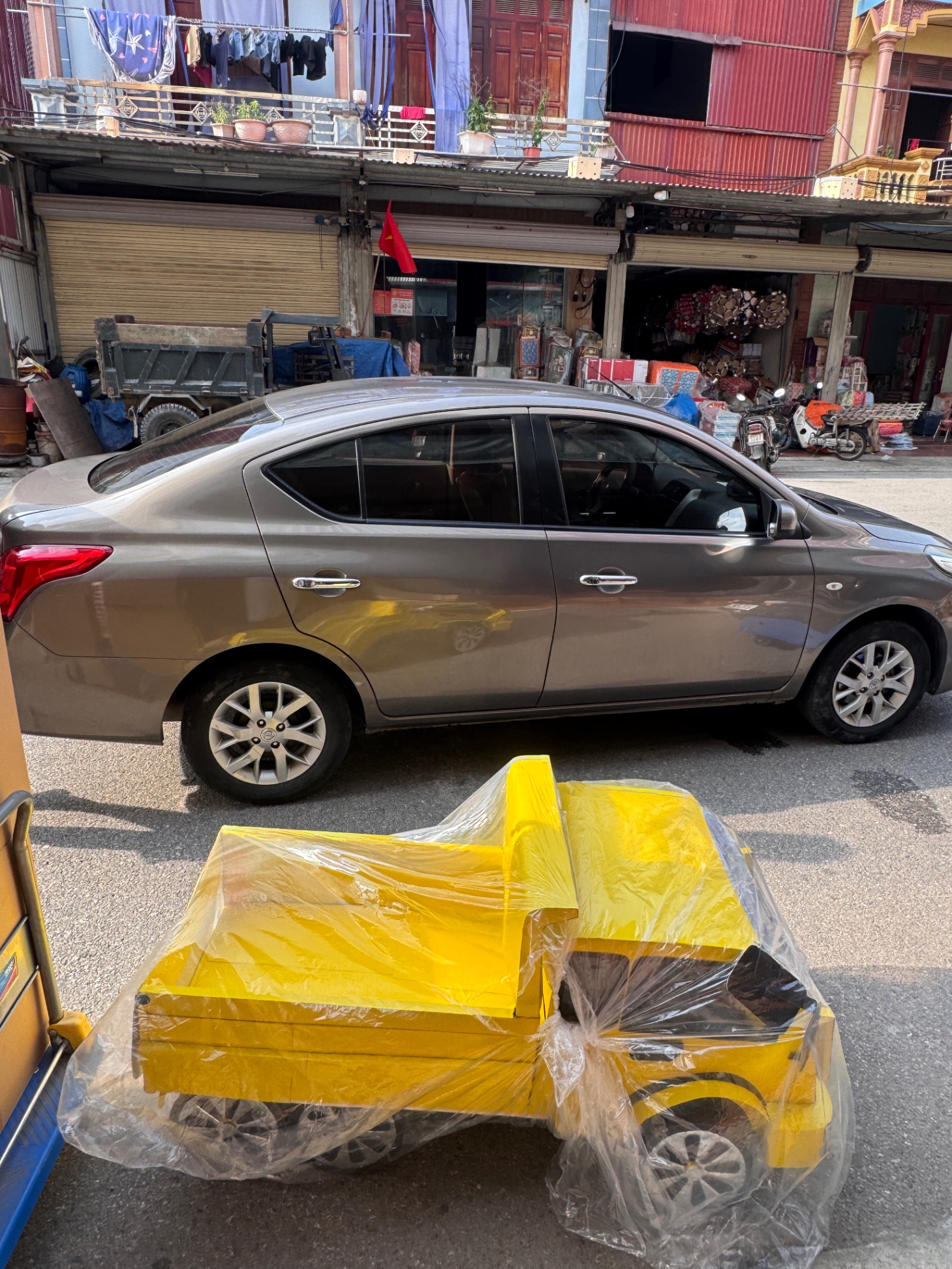 Xe chở cát vàng cnhtc