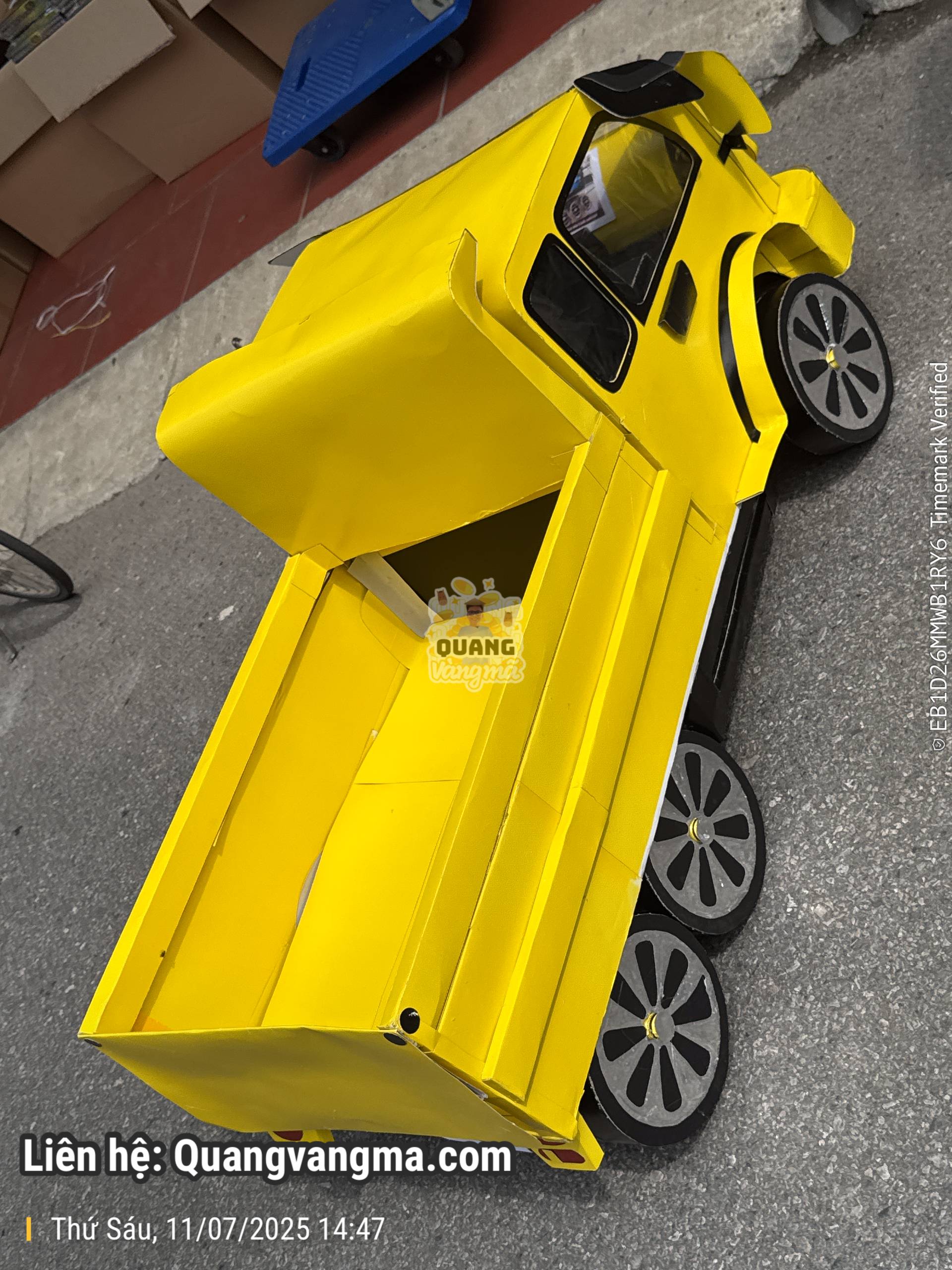 Xe chở cát vàng cnhtc