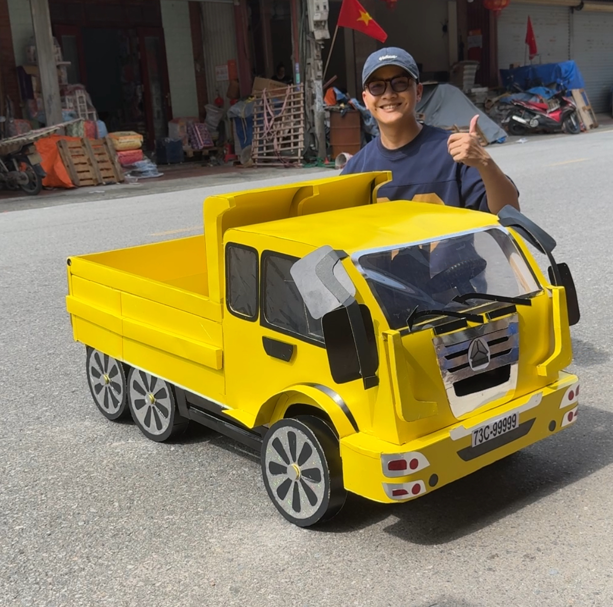 Xe chở cát vàng cnhtc