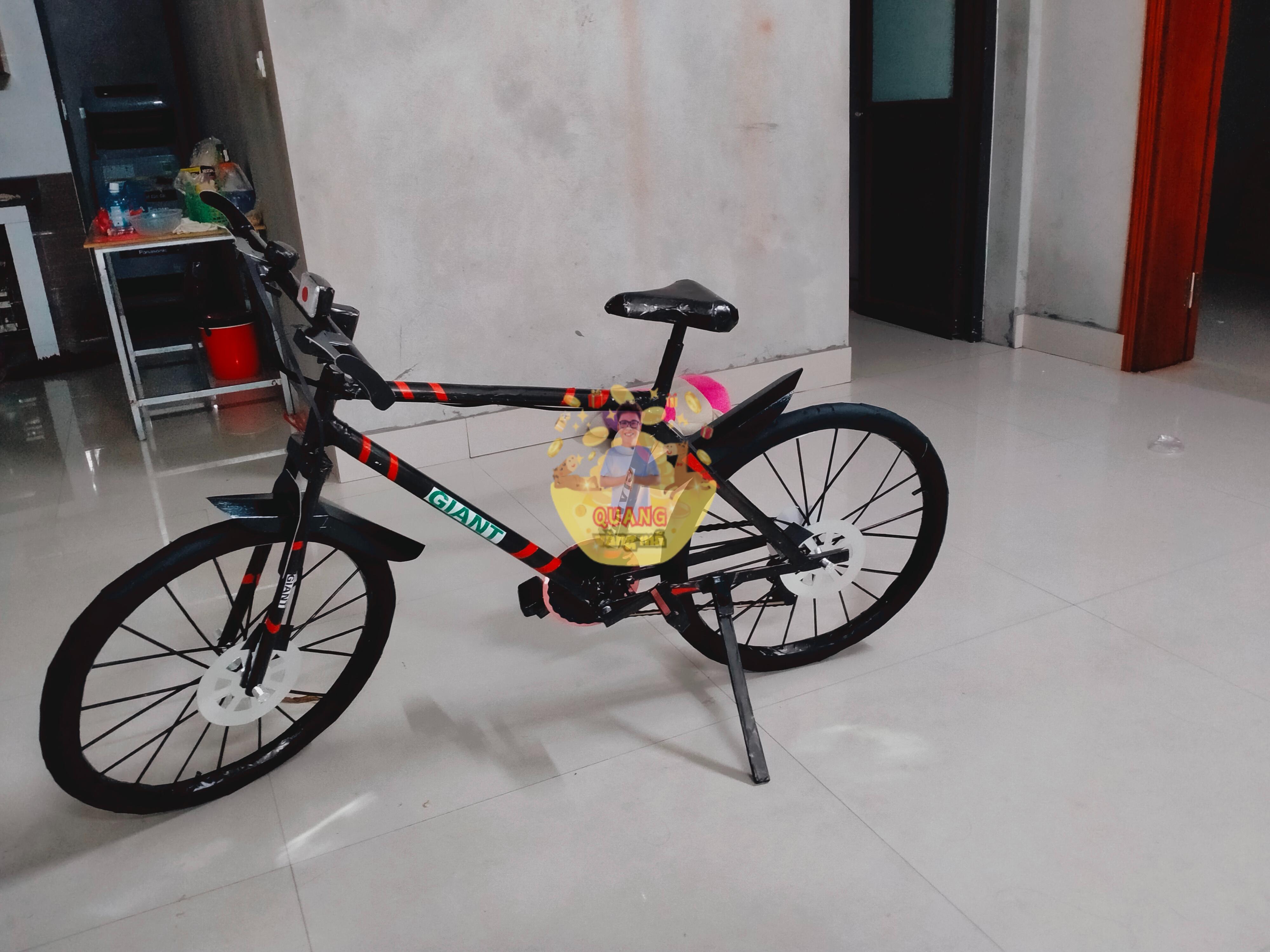 Xe đạp thể thao gain đen